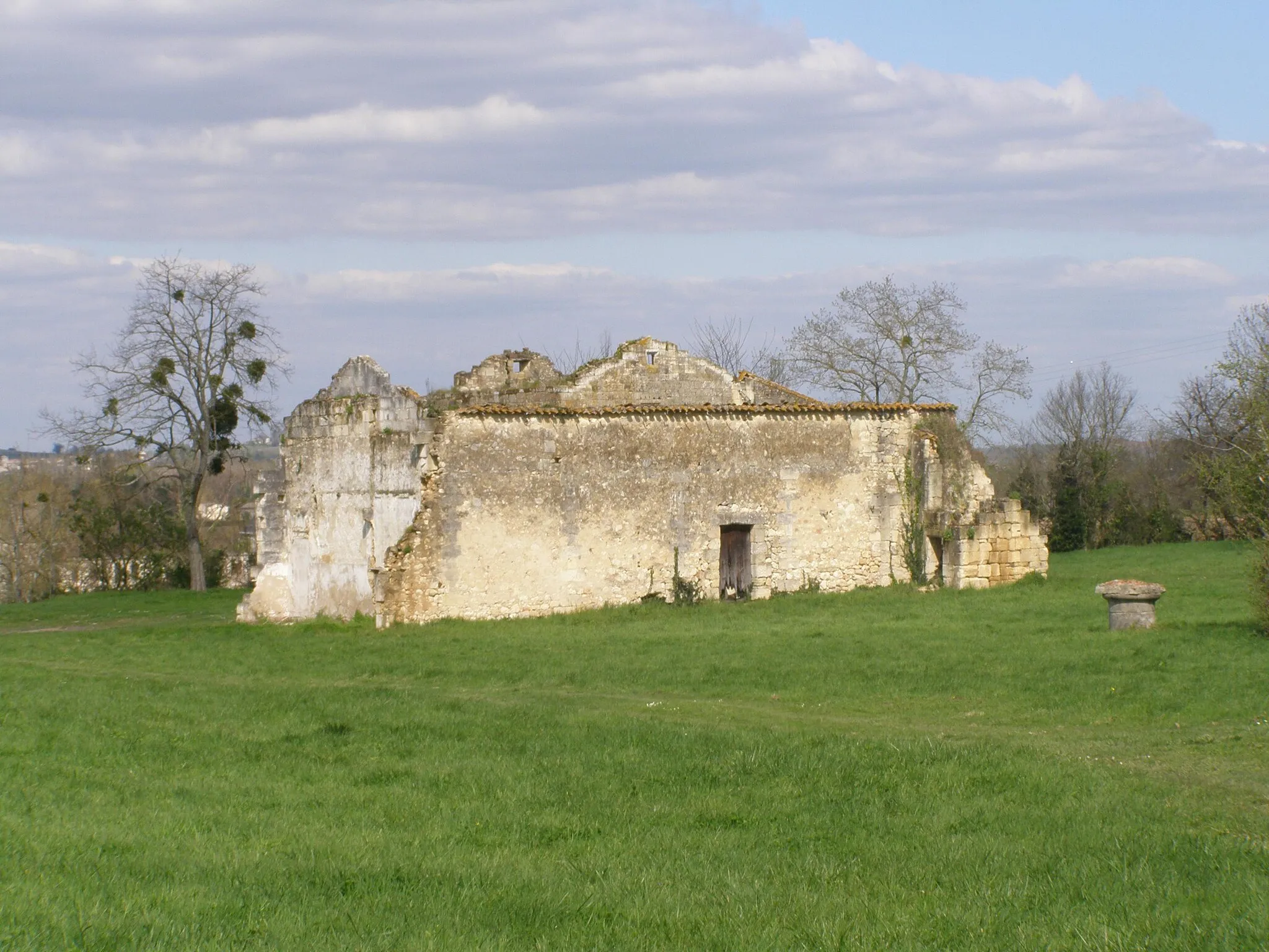 Photo showing: Vue de la commanderie templière d'Arveyres, Gironde, France.