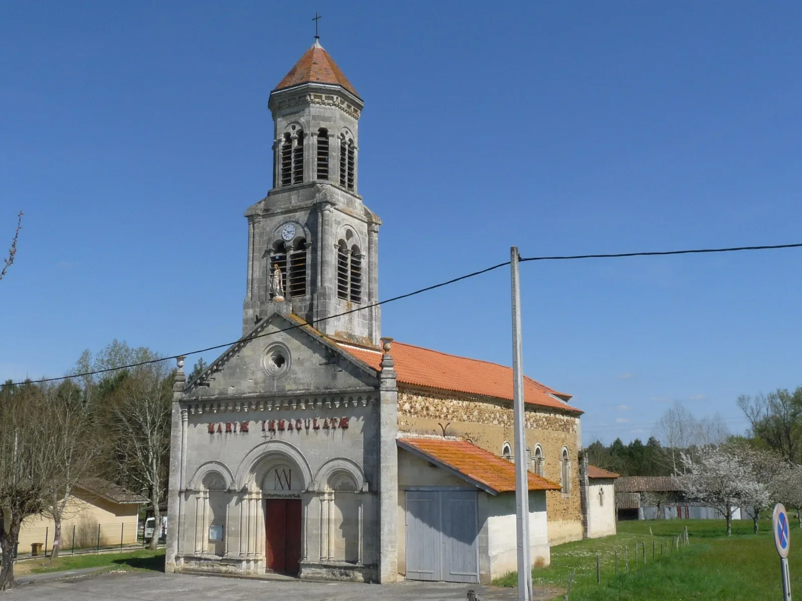 Photo showing: Chapelle de Montigaut, Lagorce, Gironde, France