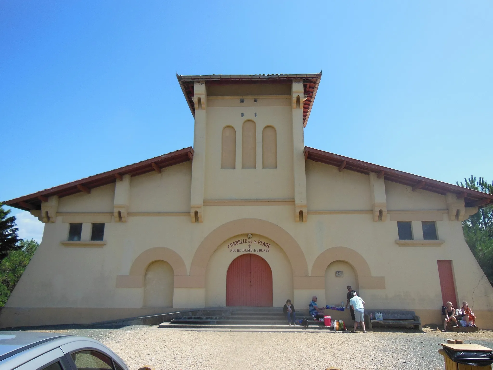 Photo showing: Chapelle Notre-Dame des Dunes de Soorts-Hossegor