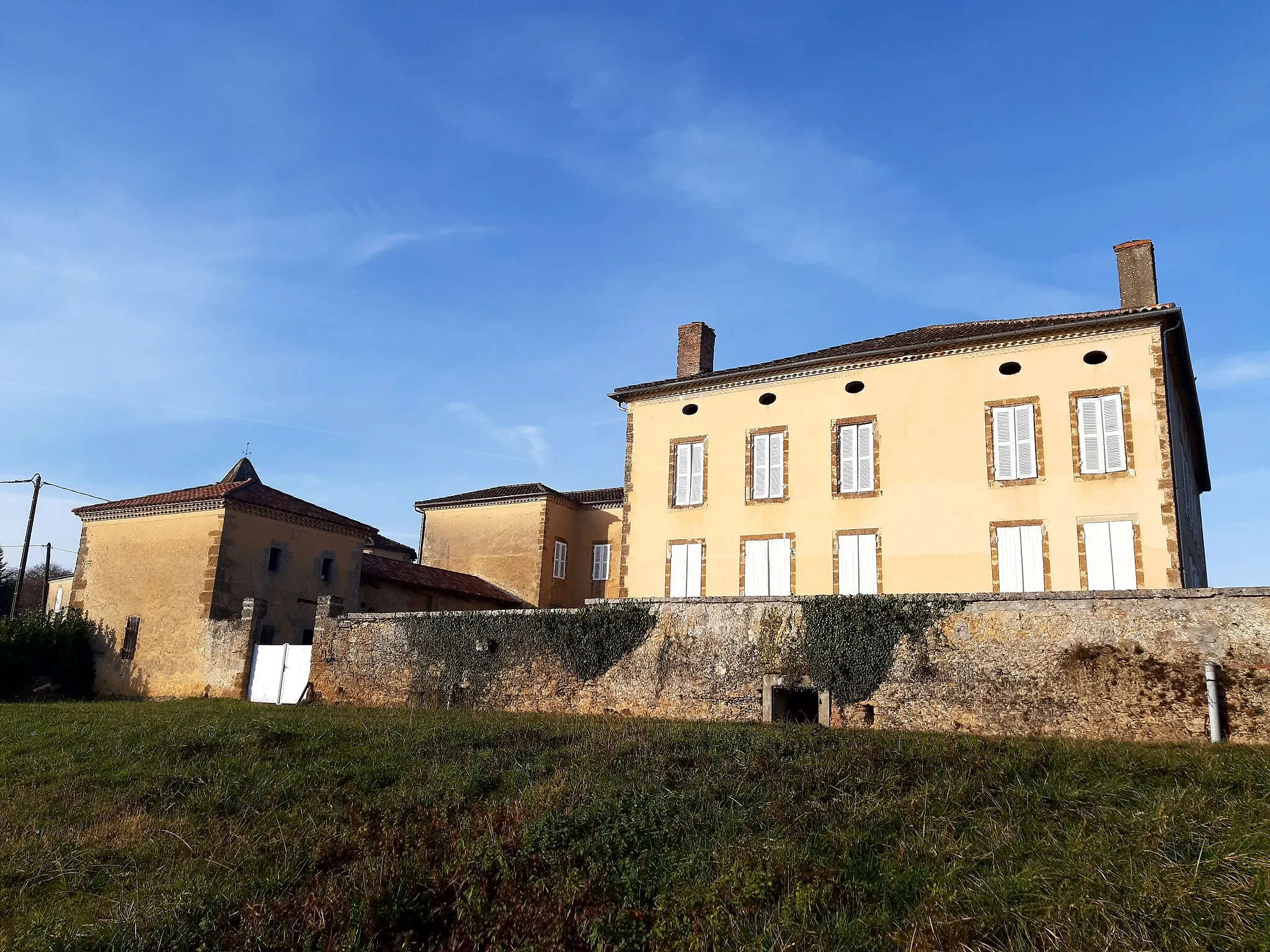 Photo showing: Le Frêche (Landes, France), château Saint-Vidou