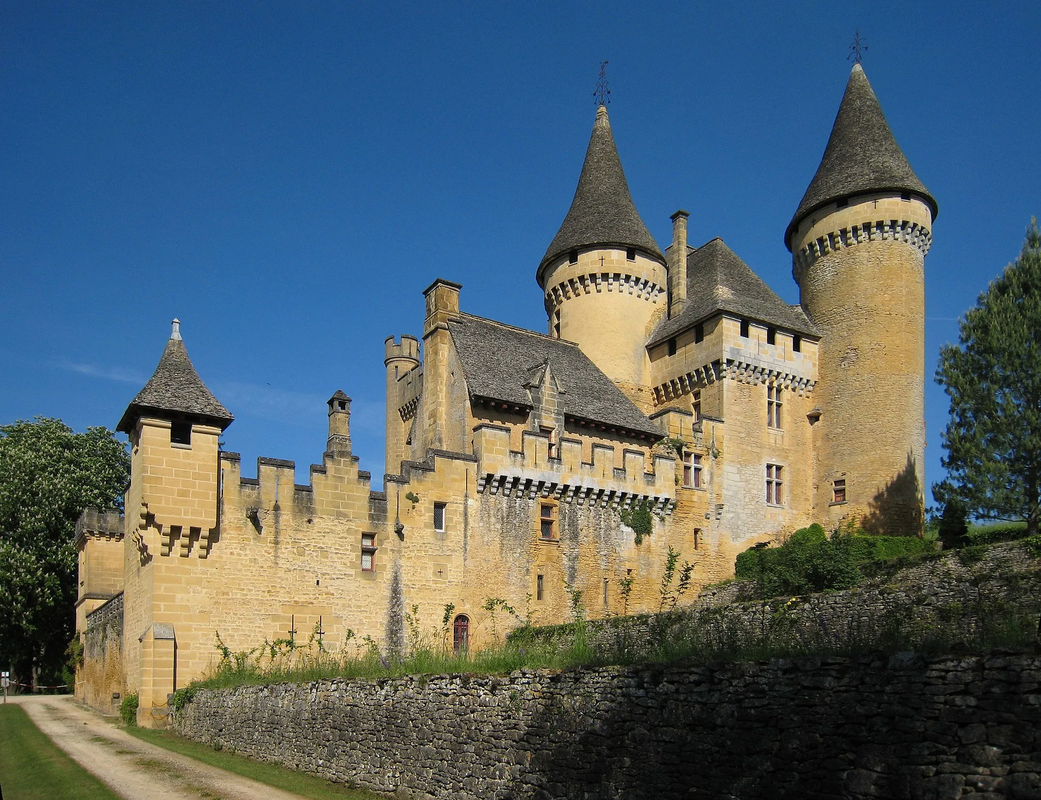 Photo showing: Chateau de Puymartin near the village of Sarlat, Département Dordogne/France