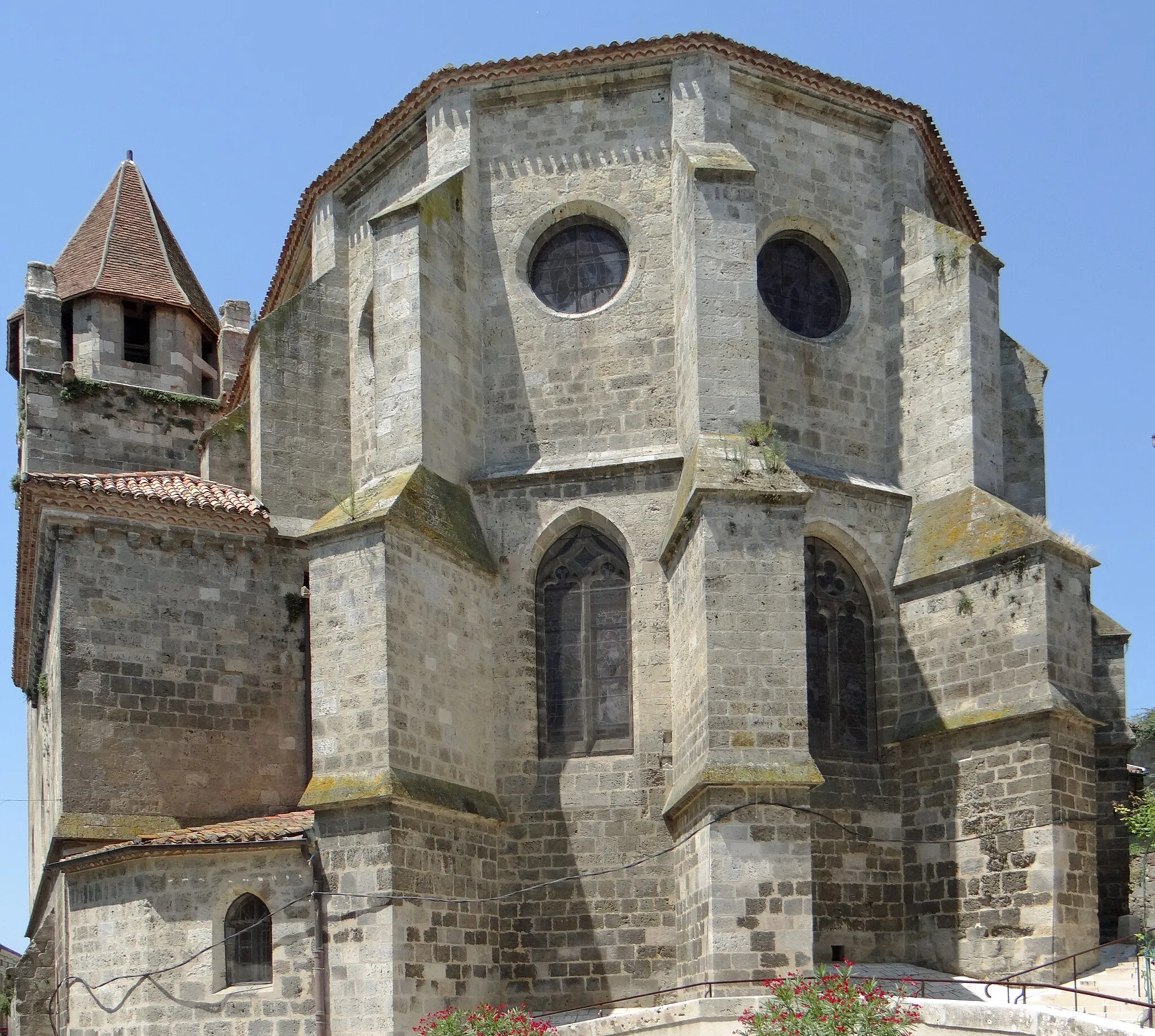 Photo showing: Port-Sainte-Marie - Église Notre-Dame - Chevet
