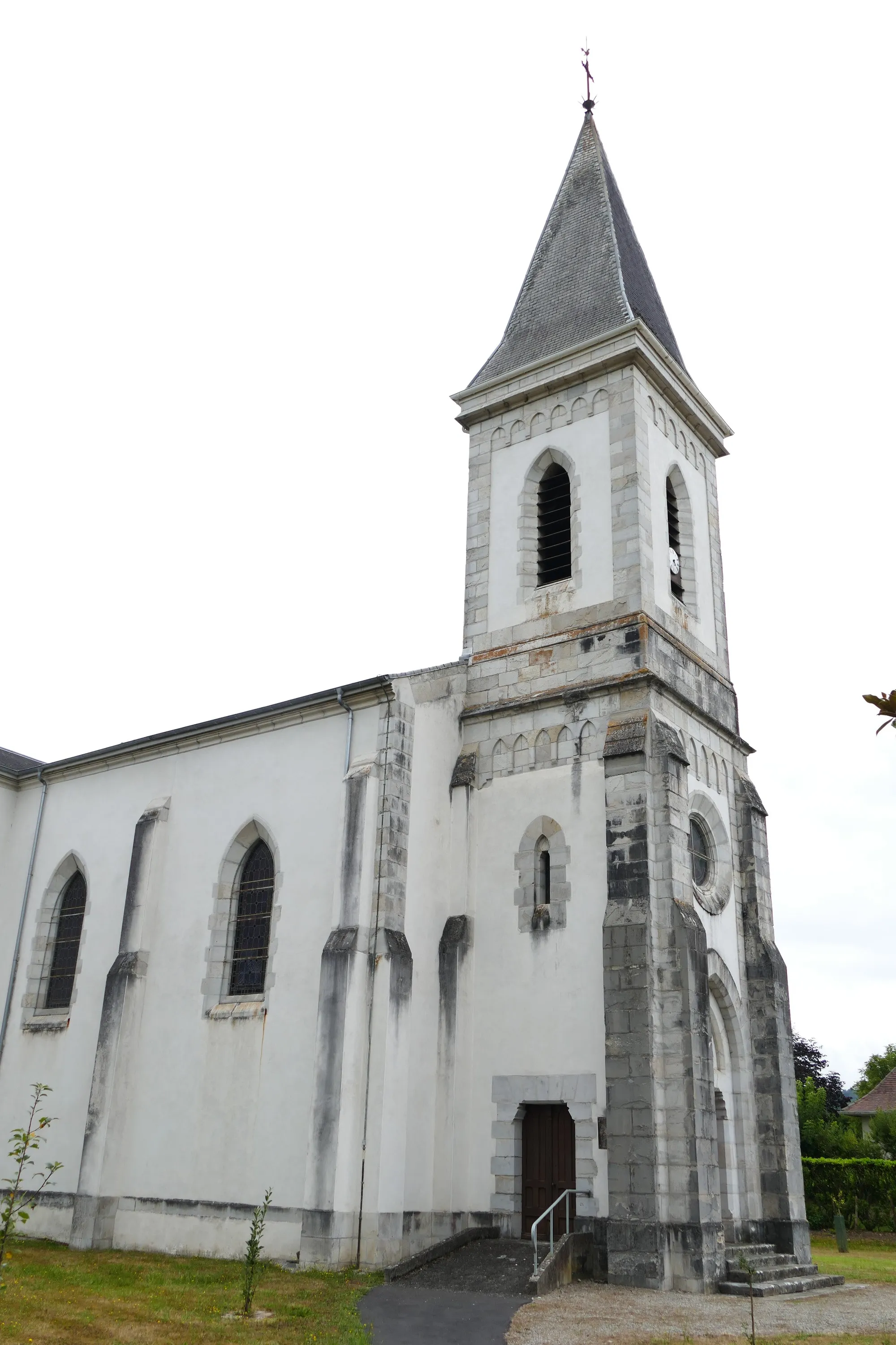 Photo showing: Sainte-Marie-Madeleine's church in Osserain-Rivareyte (Pyrénées-Atlantiques, Nouvelle-Aquitaine, France).