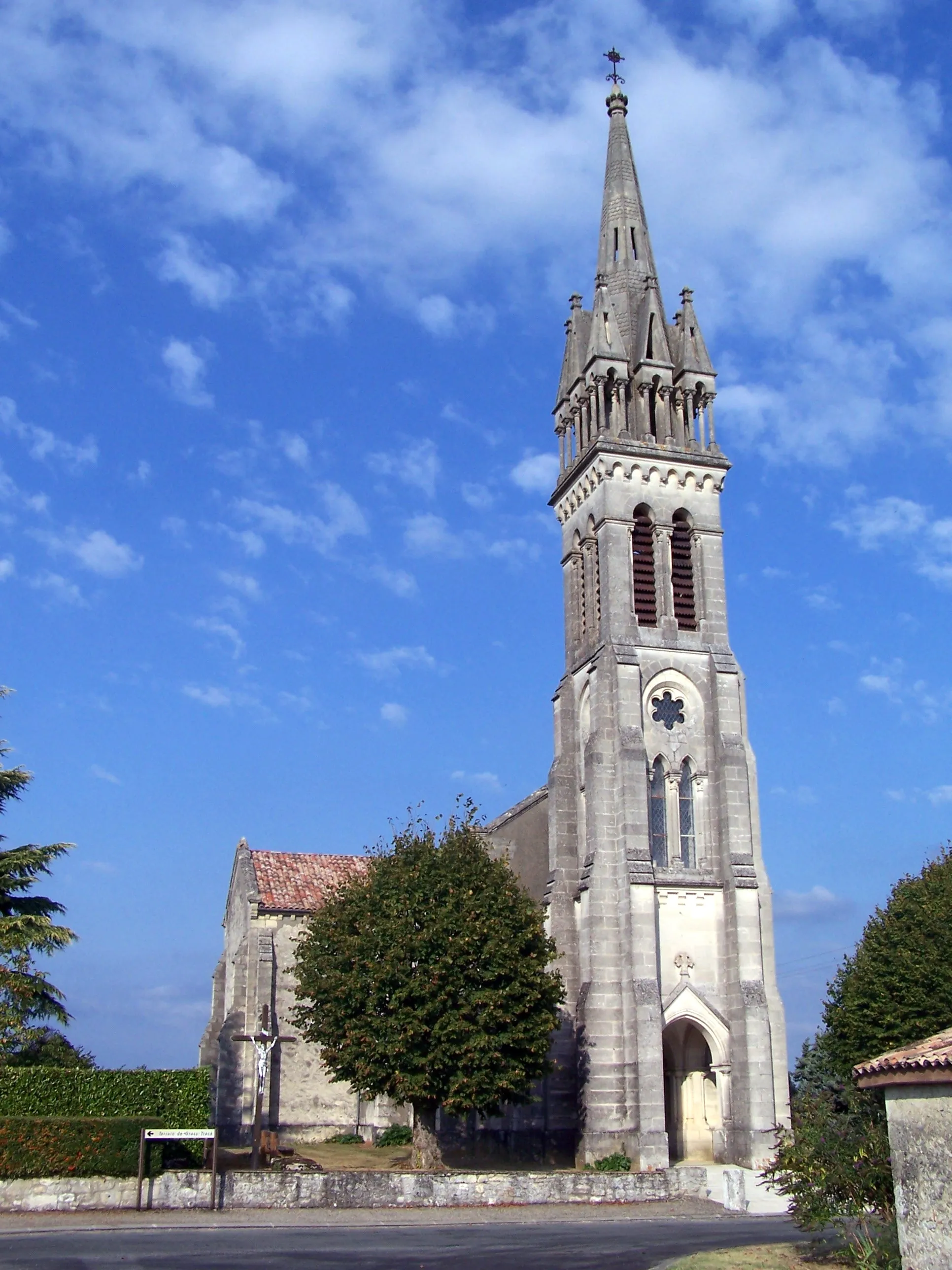 Photo showing: Church Notre-Dame of Baleyssagues (Lot-et-Garonne, France)