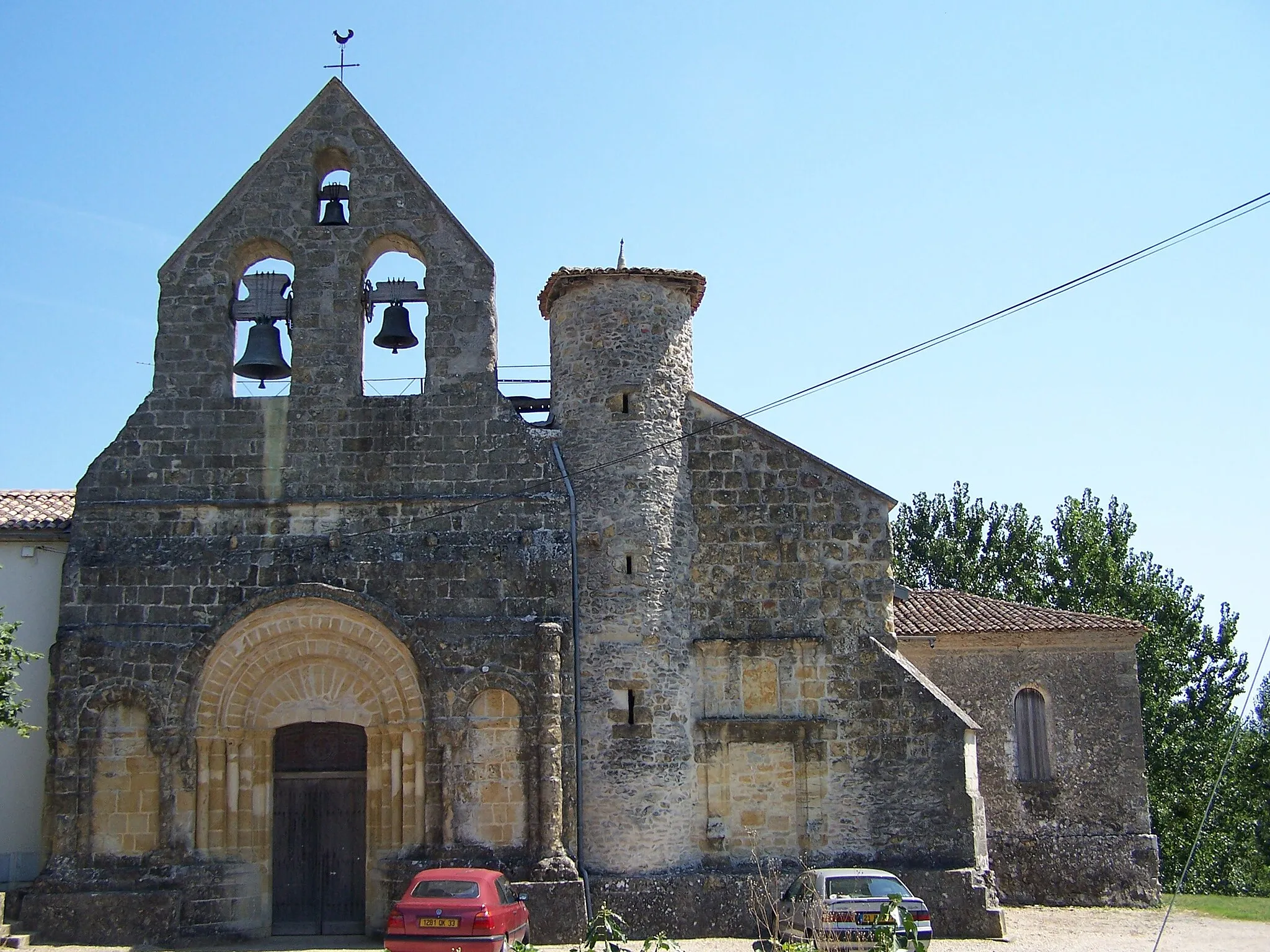 Photo showing: Église de Savignac, Gironde, France