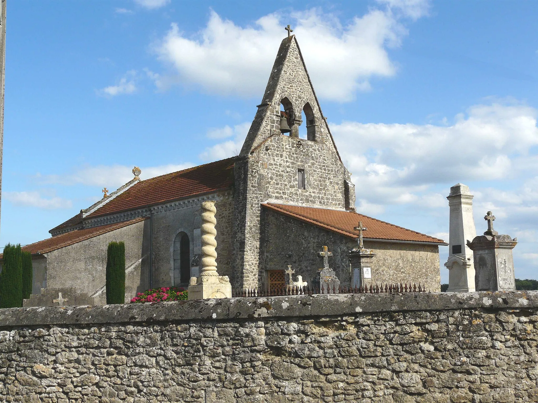 Photo showing: Eglise de castillon de castets