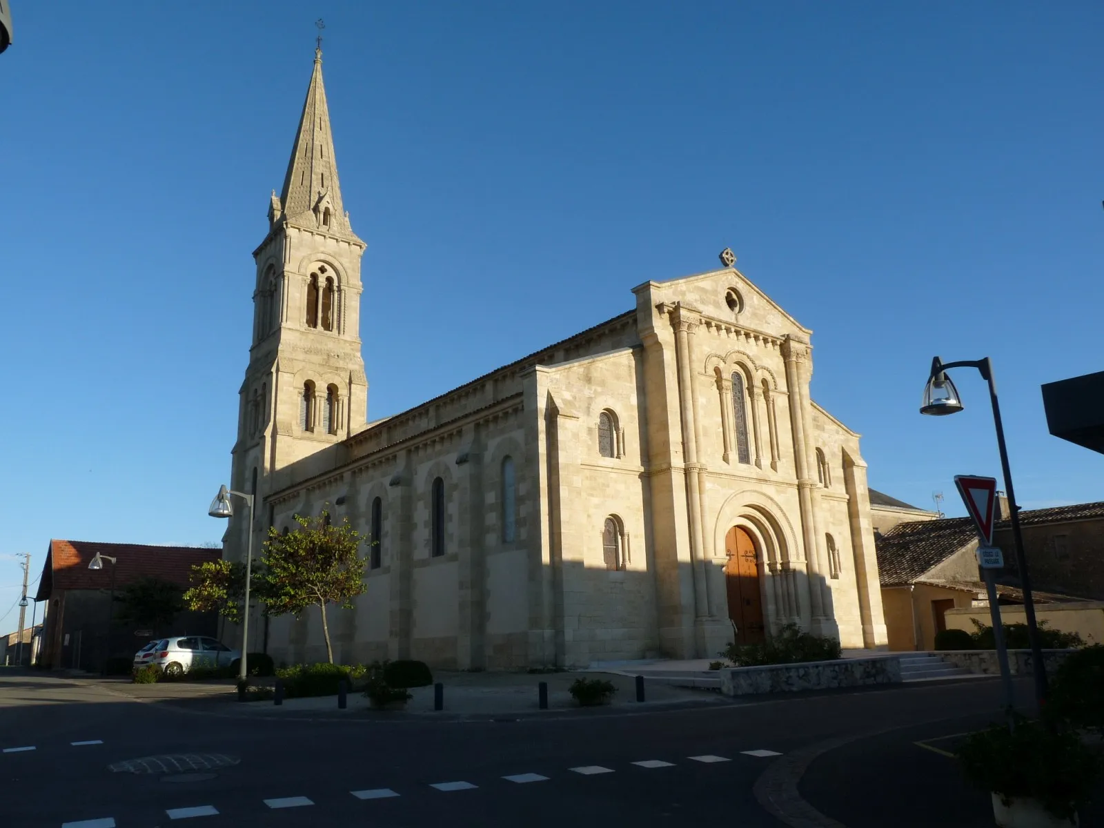 Photo showing: Eglise de Mazion, Gironde, France