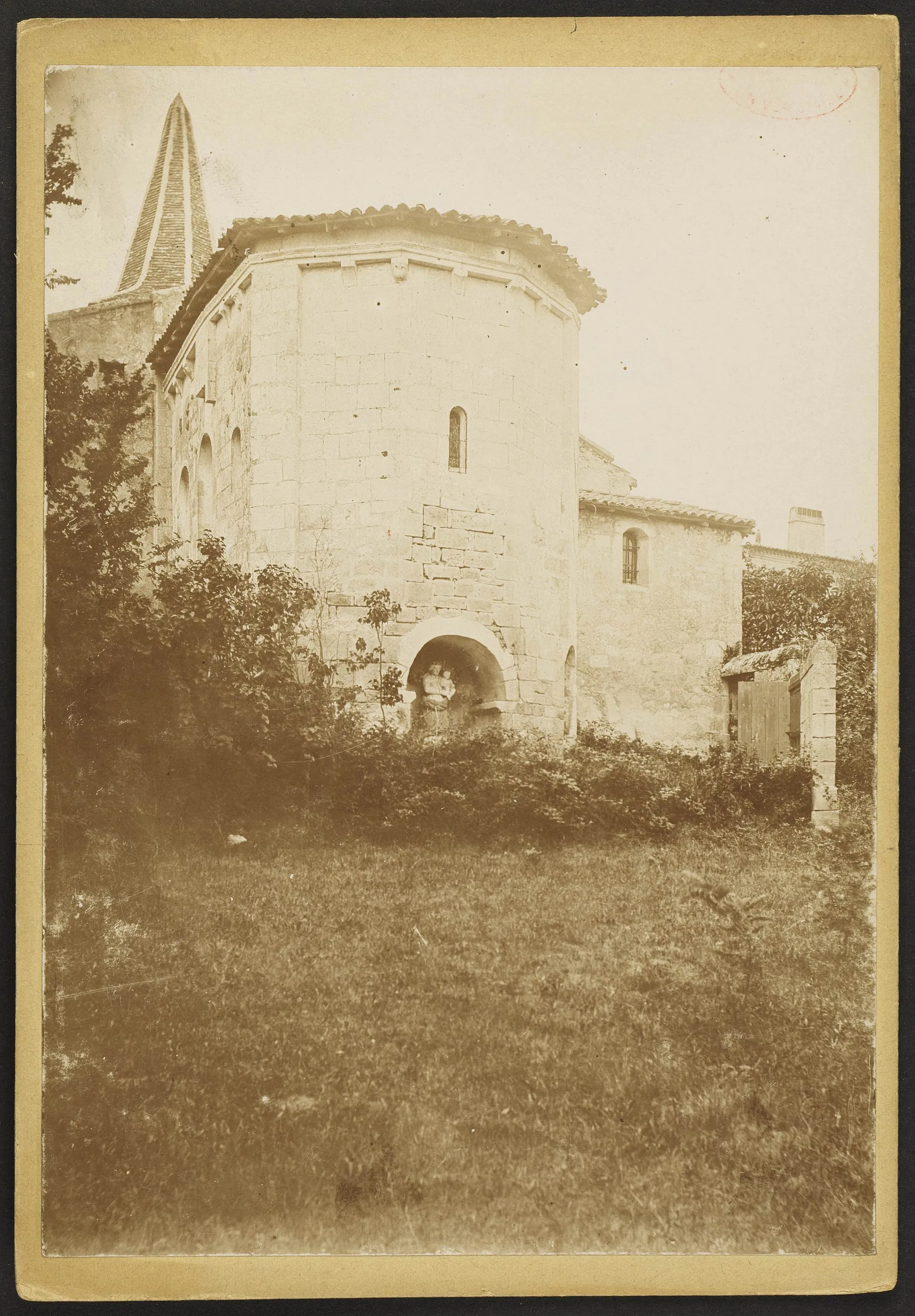Photo showing: Eglise Saint-Cyr de Saint-Ciers-d'Abzac; Chevet