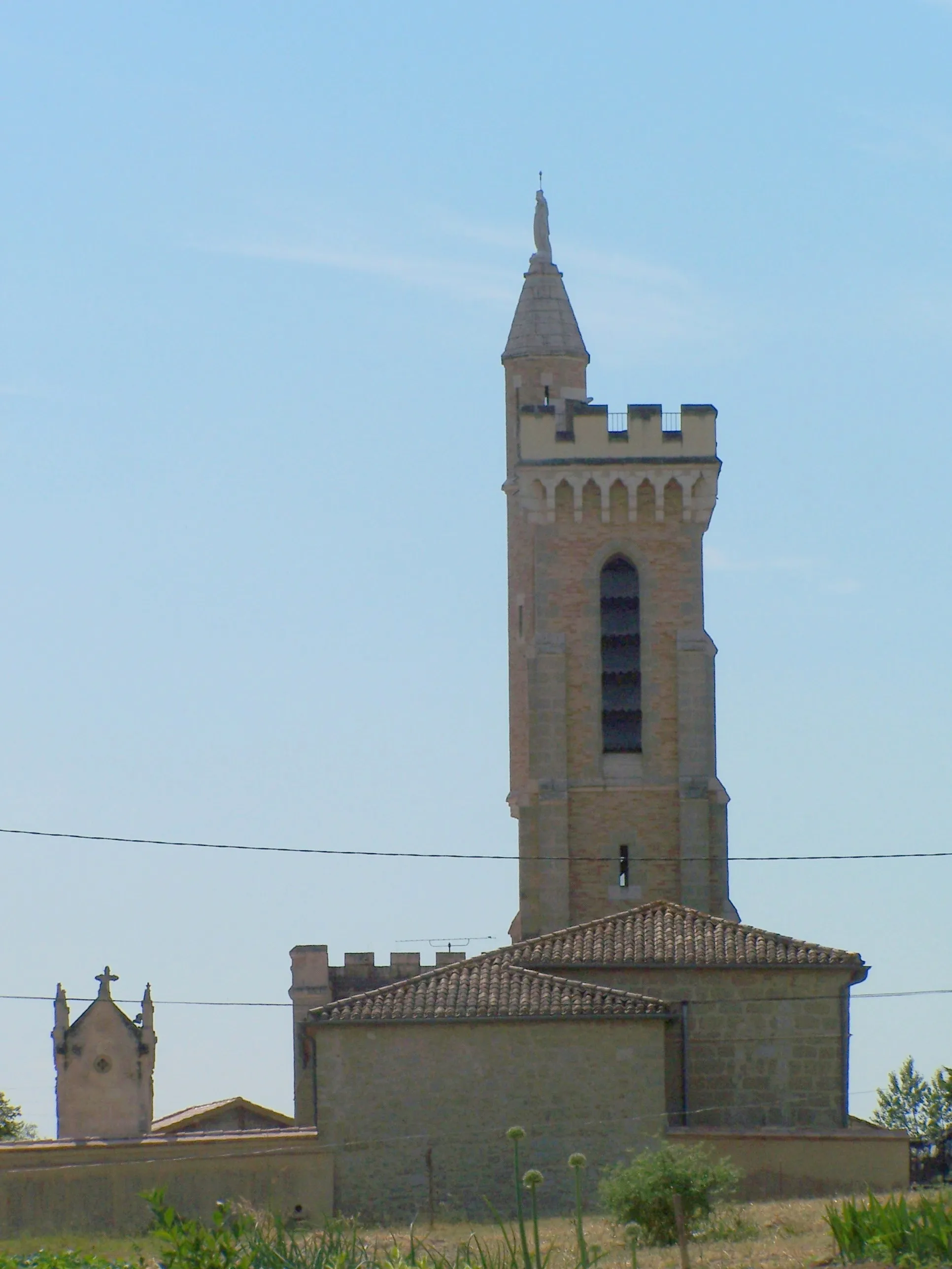 Photo showing: Church Saint Peter of Peyrière (Lot-et-Garonne, France)