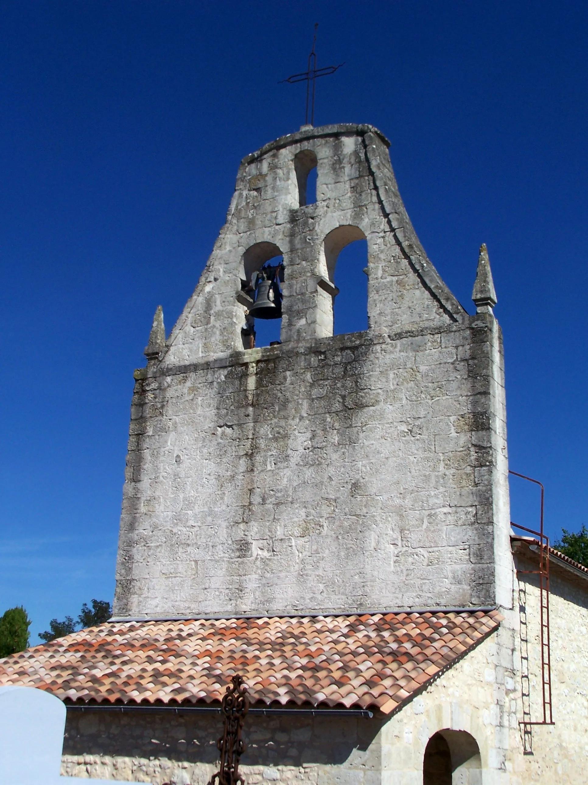 Photo showing: Saint Vincent church of Savignac-de-Duras (Lot-et-Garonne, France)