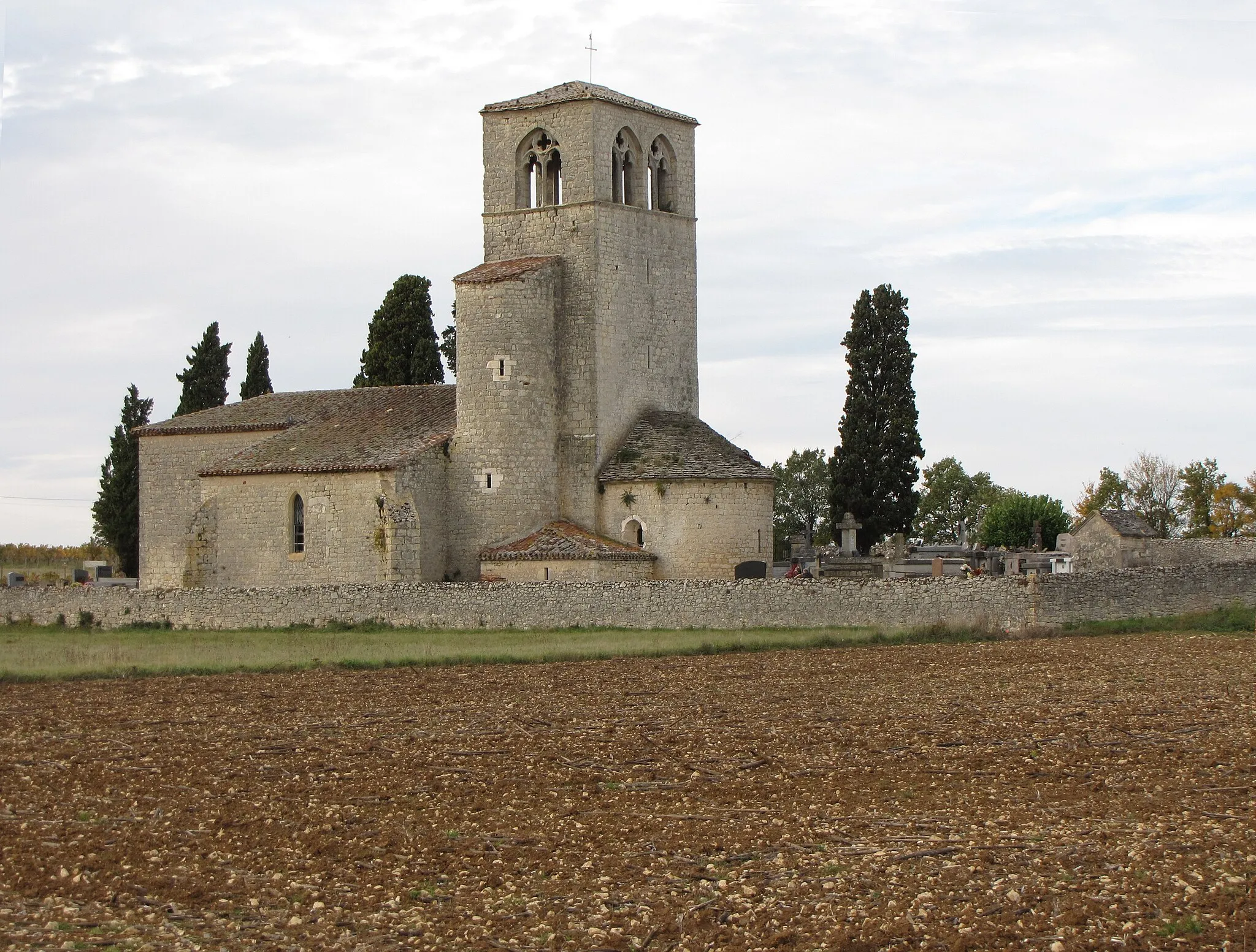 Photo showing: Mauroux (Lot) église de Cabanac