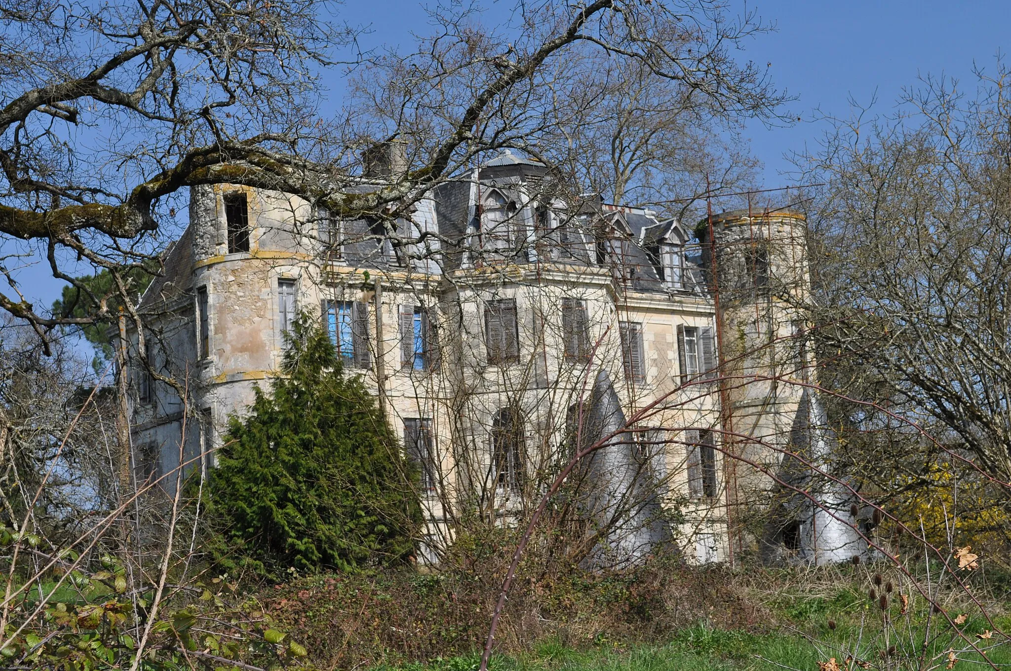Photo showing: Castillo de Beauziac