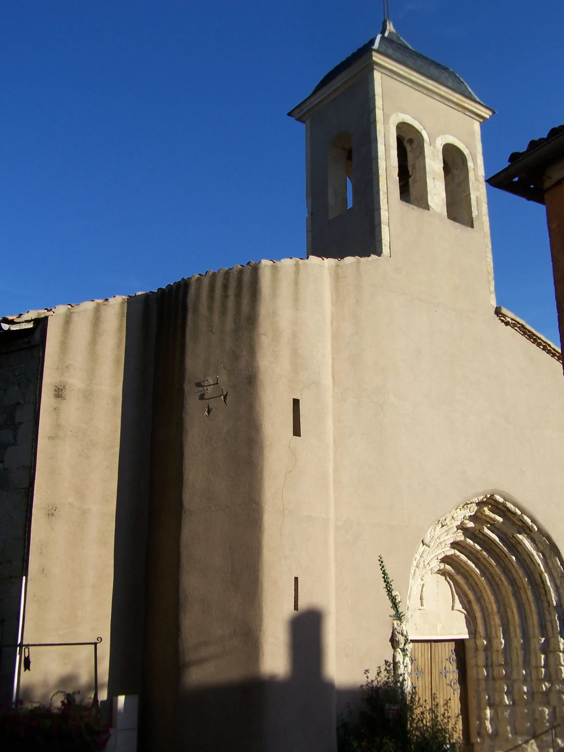 Photo showing: Our Lady of Assomption church of Bouglon (Lot-et-Garonne, France)