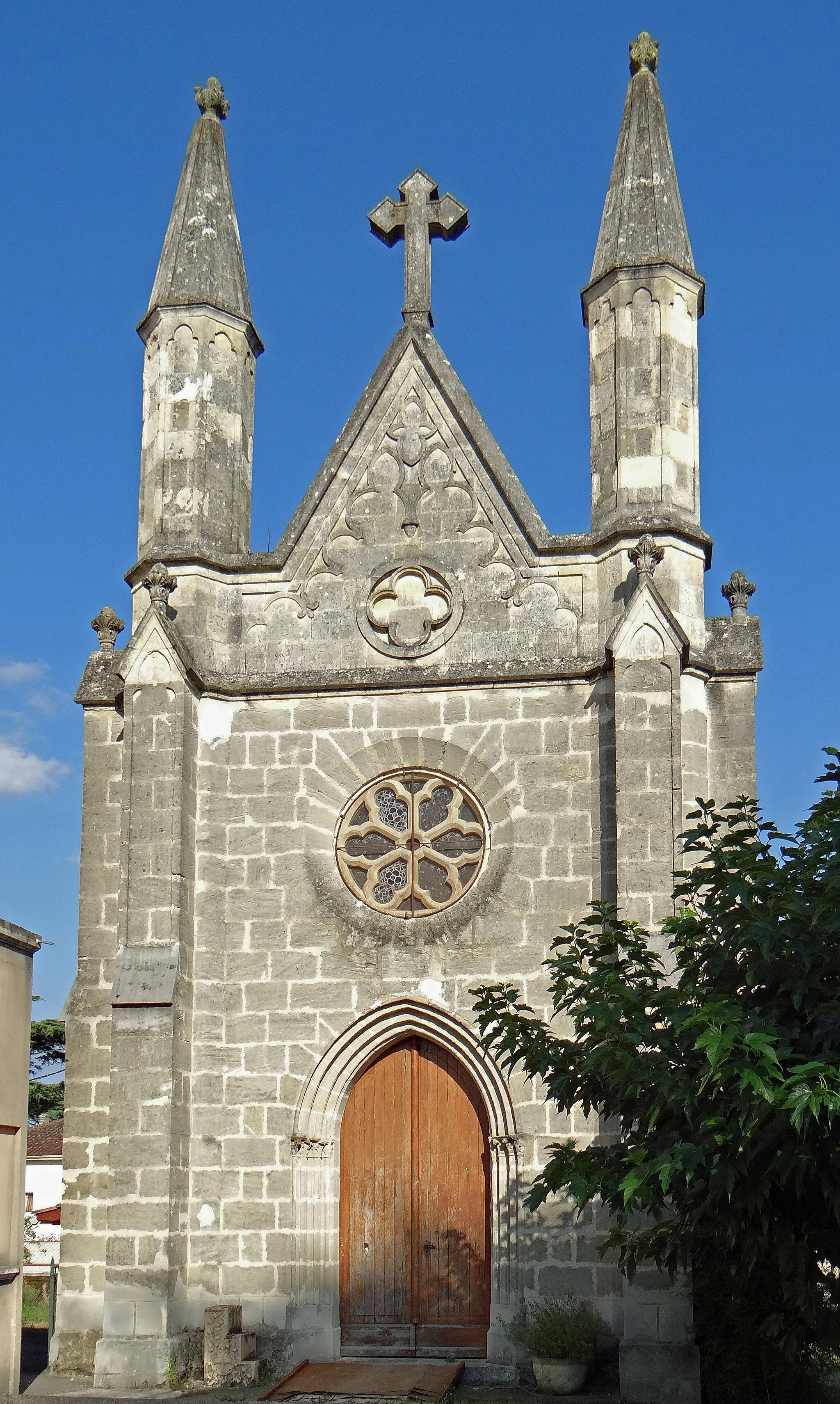 Photo showing: Cancon - Chapelle de l'ancien hospice-école