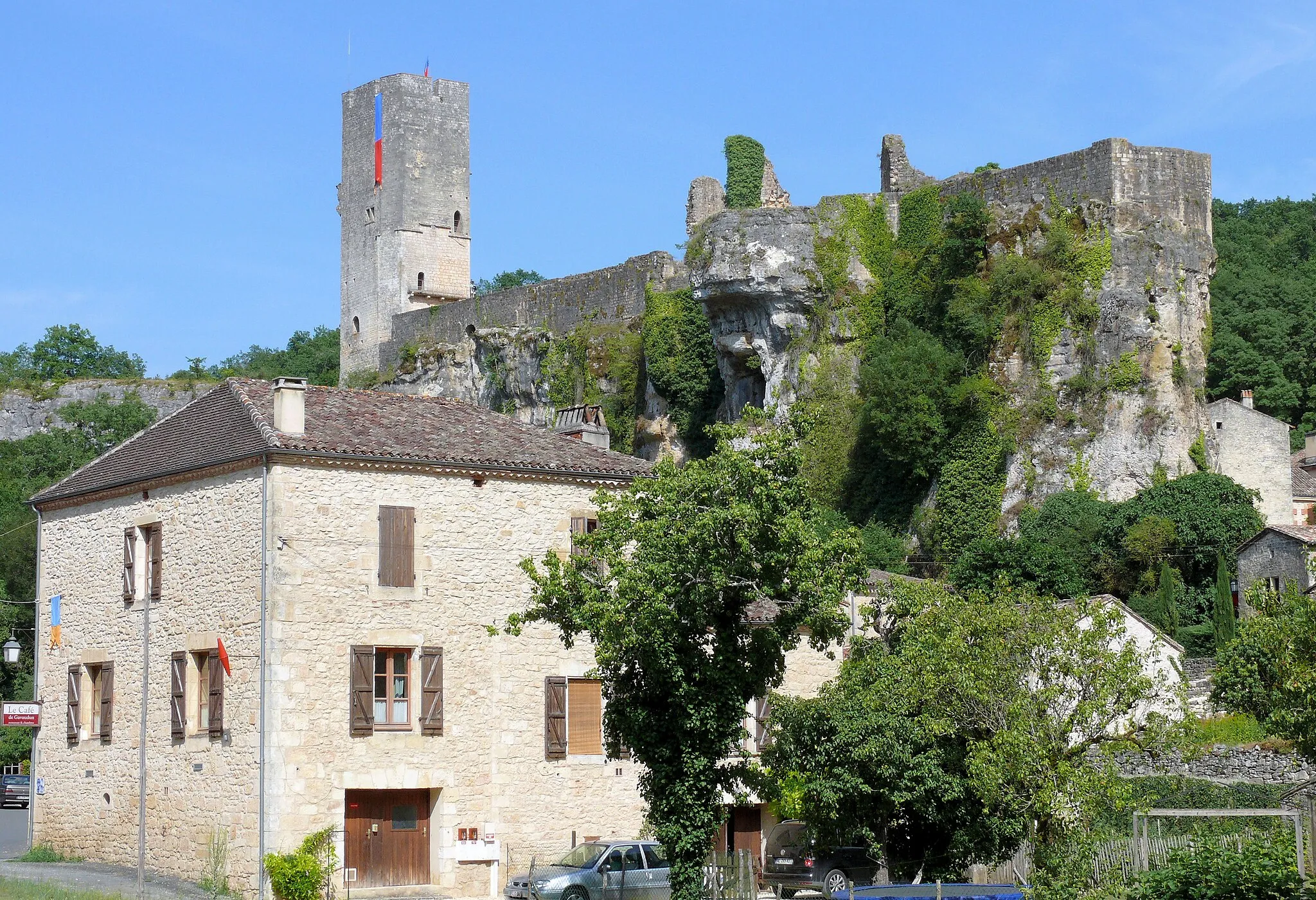 Photo showing: Gavaudun - Château