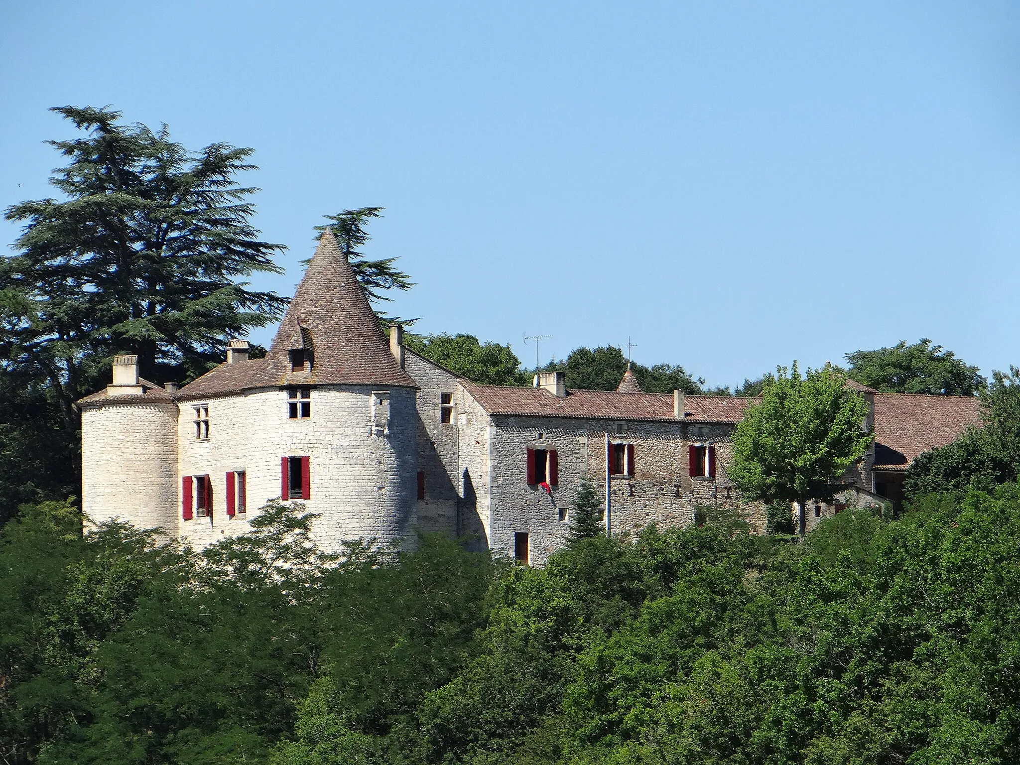 Photo showing: Gaugeac - Château de Saint-Germain