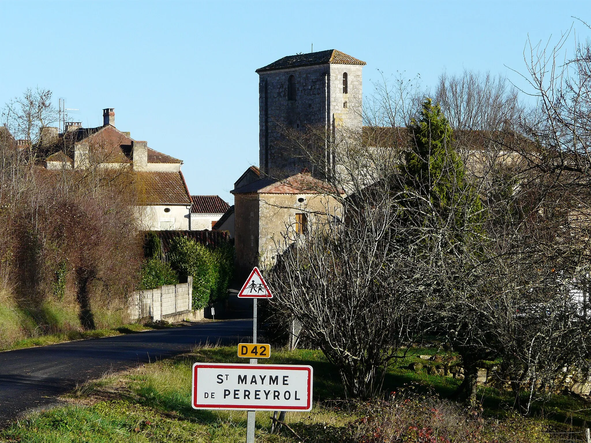 Photo showing: Le village de Saint-Maime-de-Péreyrol, Dordogne, France.