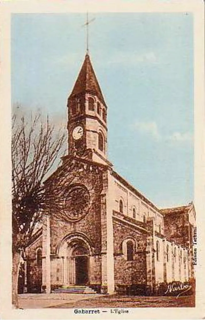 Photo showing: Gabarret (Landes) - église