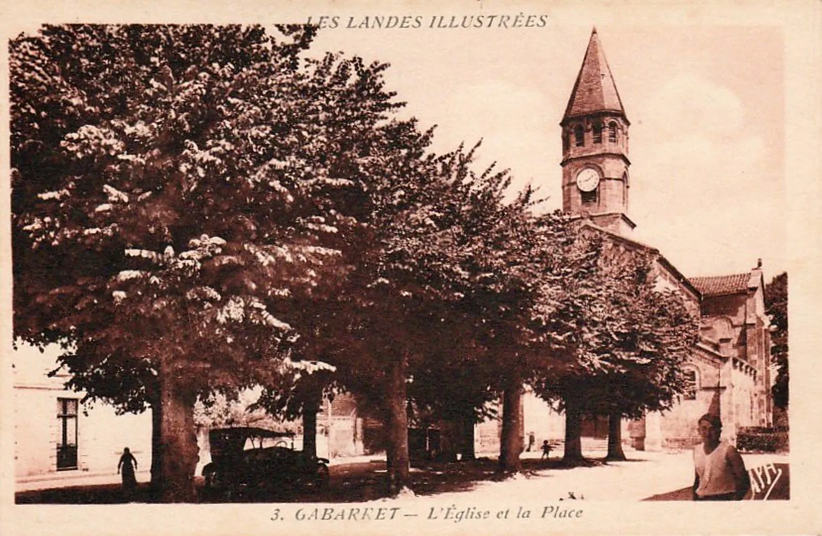 Photo showing: Gabarret (Landes) – église