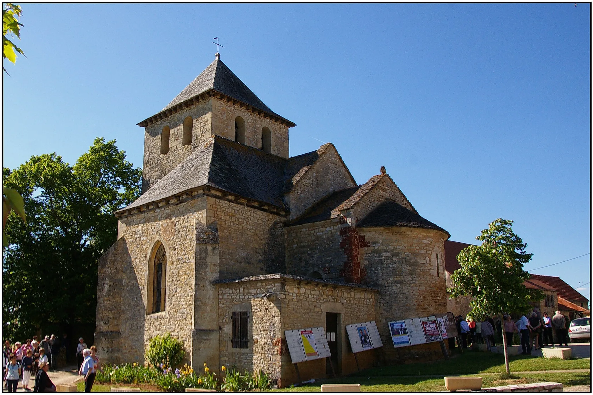 Photo showing: Église Saint-Pierre de Rampoux