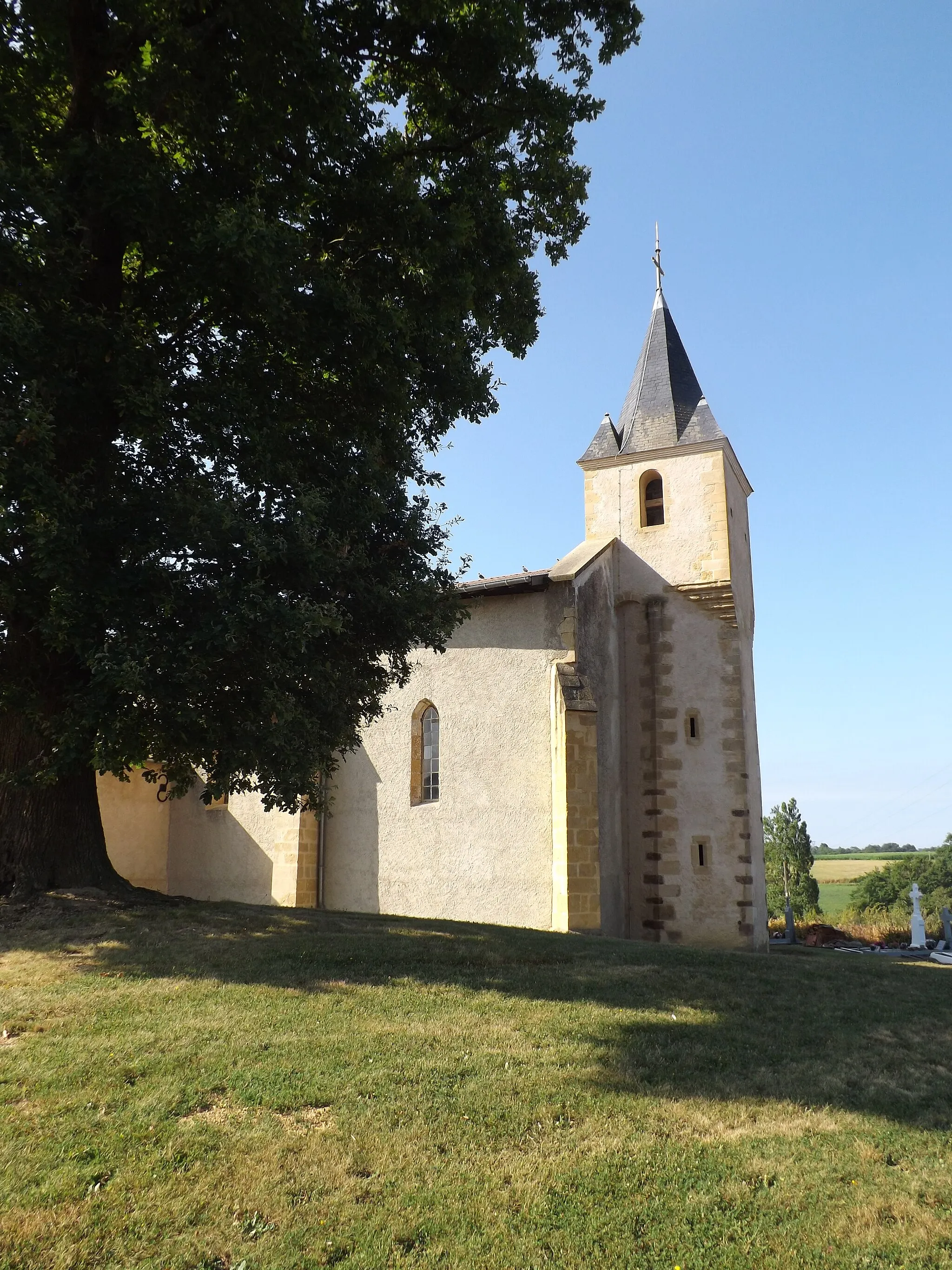 Photo showing: Glèisa de Pèira, Lanas, Gasconha