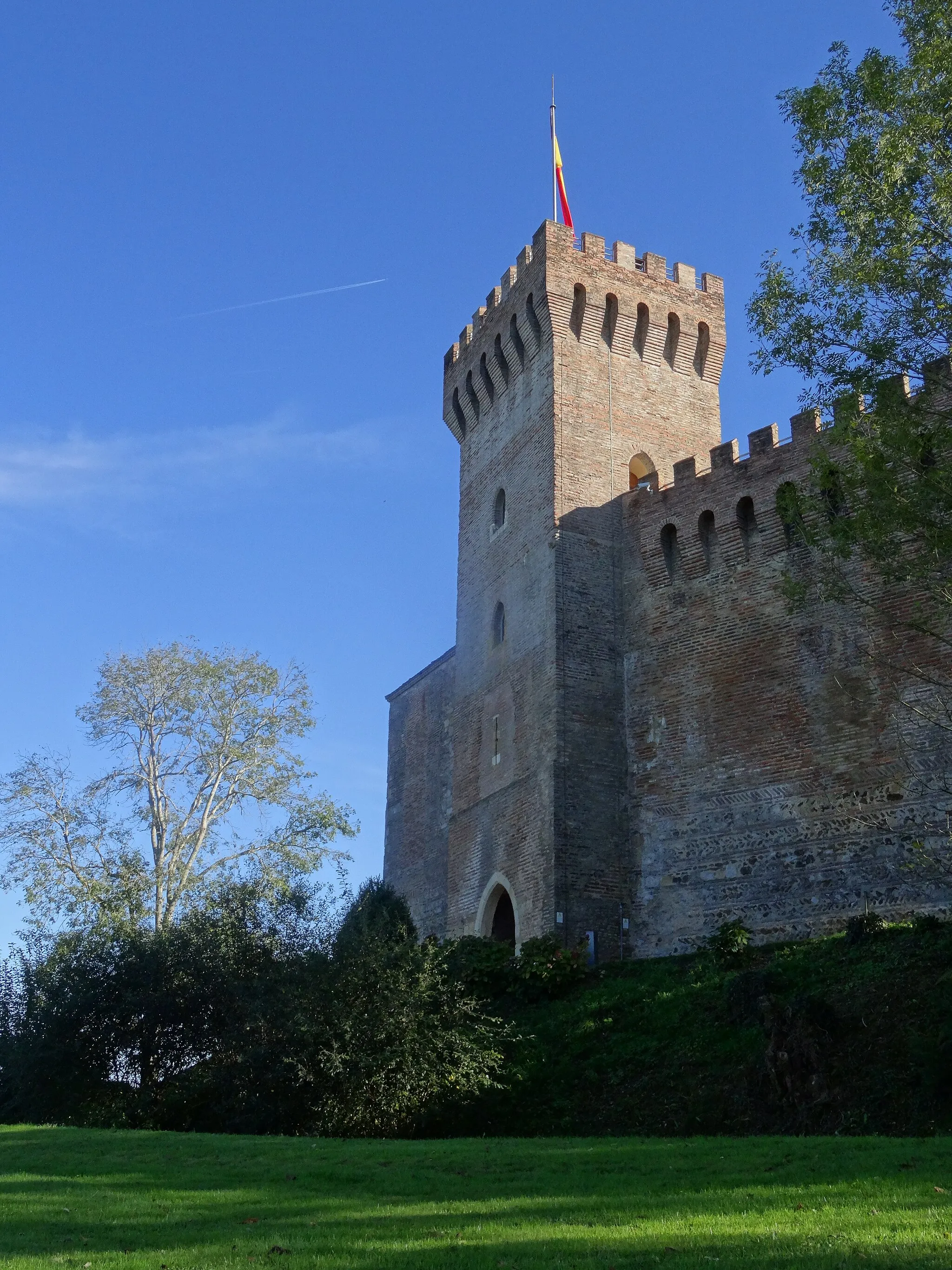 Photo showing: Le château de Morlanne.