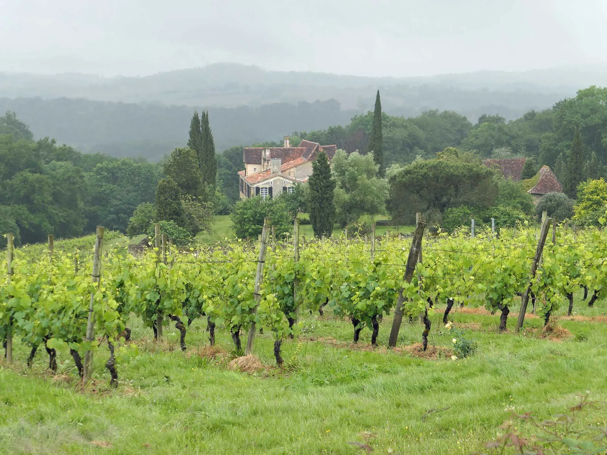 Photo showing: Château de Cabidos logis, dépendance, ferme, jardin, enclos, décor intérieur