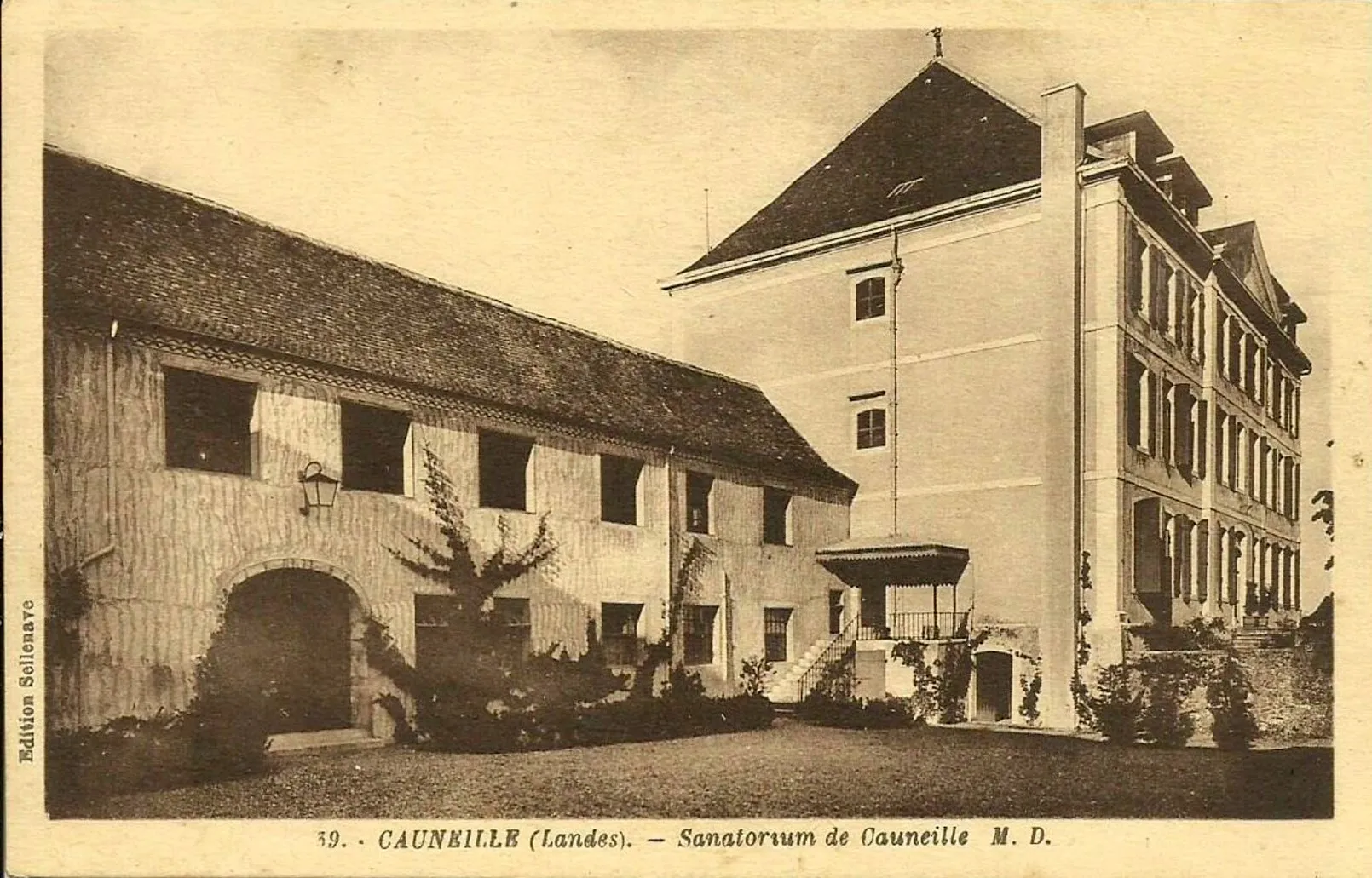 Photo showing: Cauneille (Landes) – Sanatorium