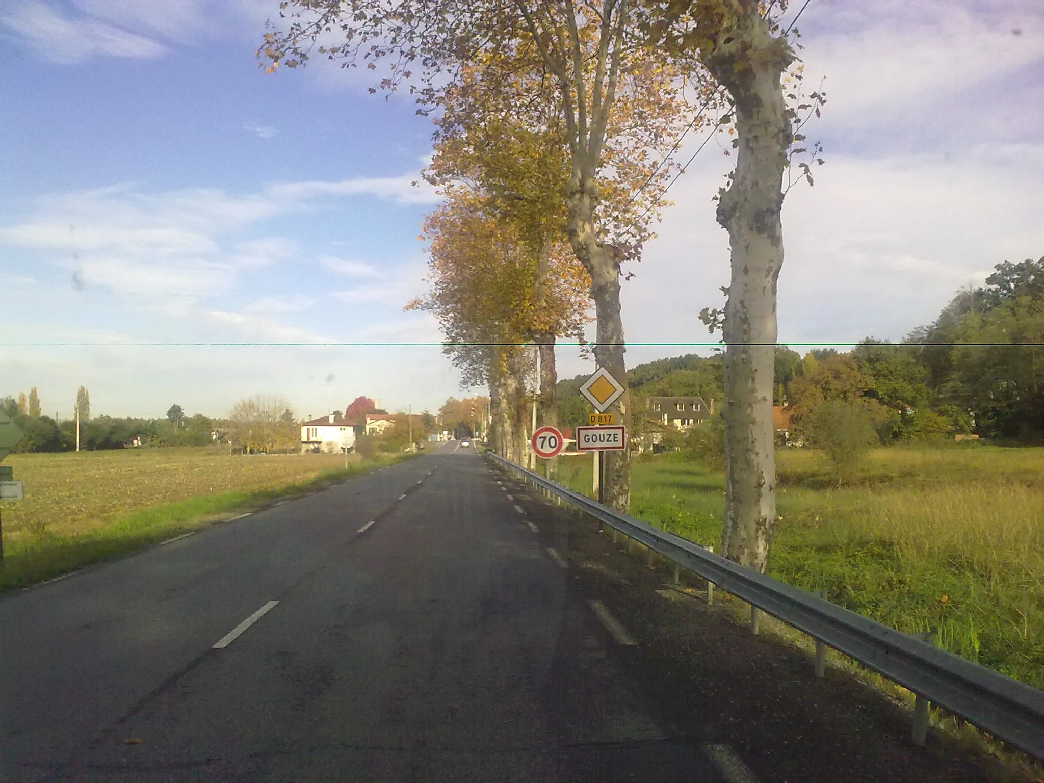 Photo showing: Entrée dans Gouze (Pyrénées-Atlantiques)