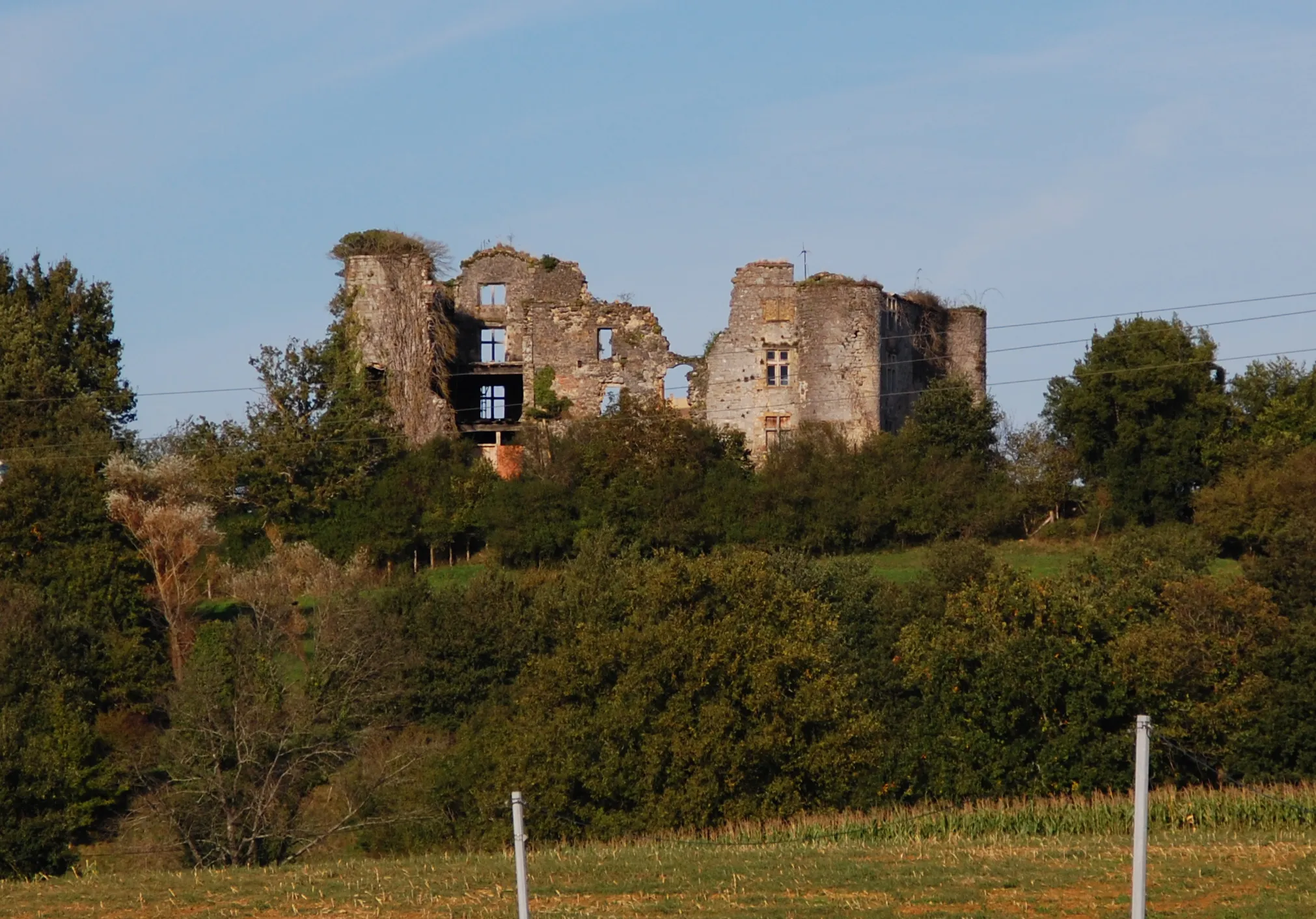 Photo showing: Beltzuntz castle.