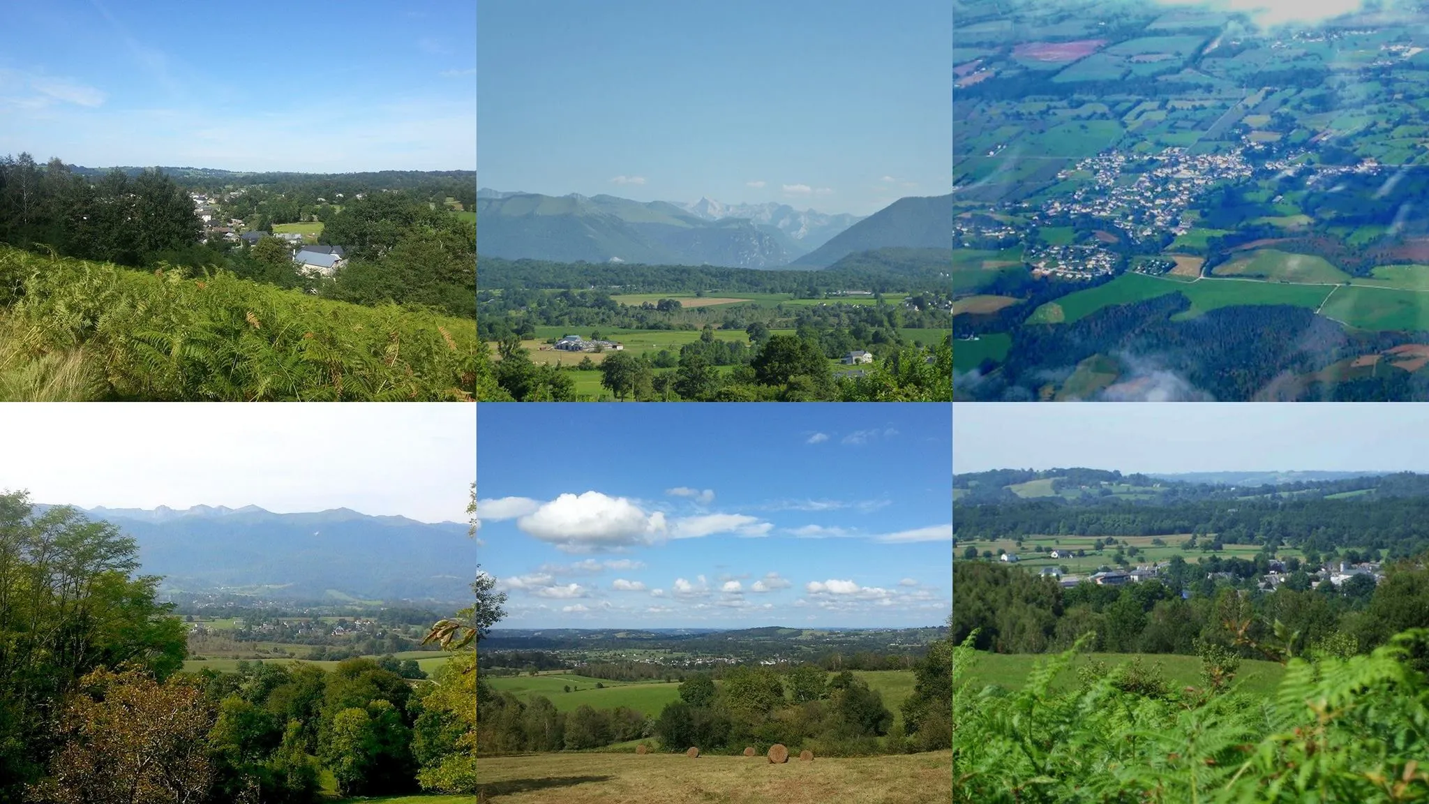 Photo showing: Diverses vues de Buzy en Béarn