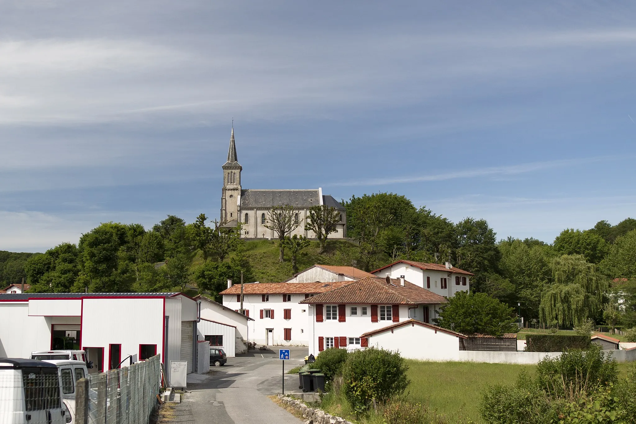 Photo showing: église
