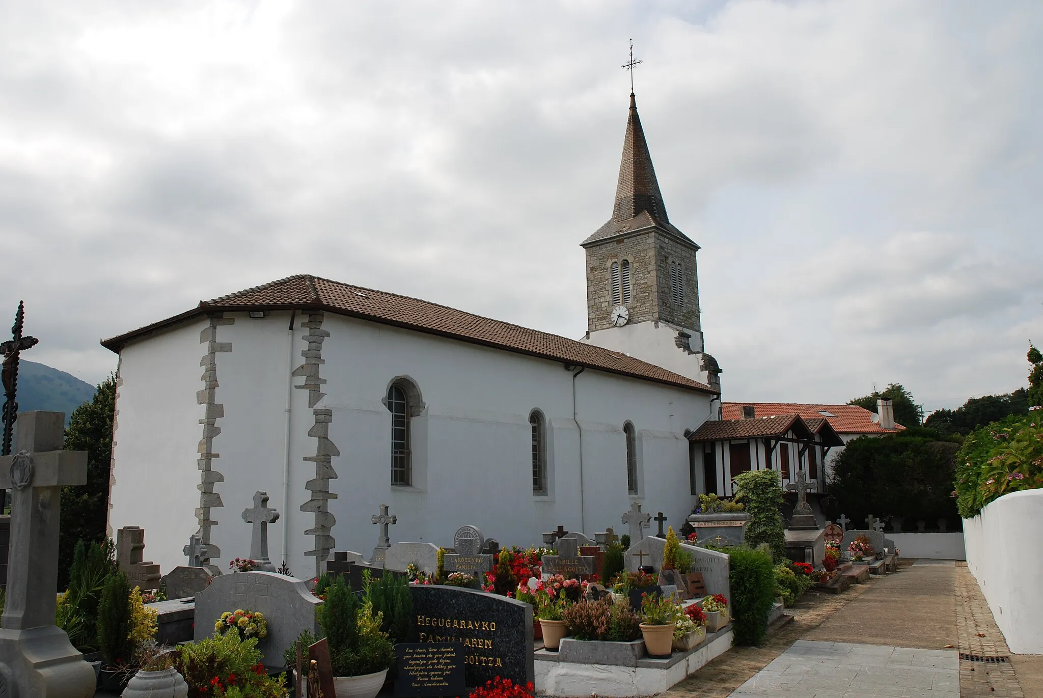 Photo showing: Hélette, l'église Sainte-Marie