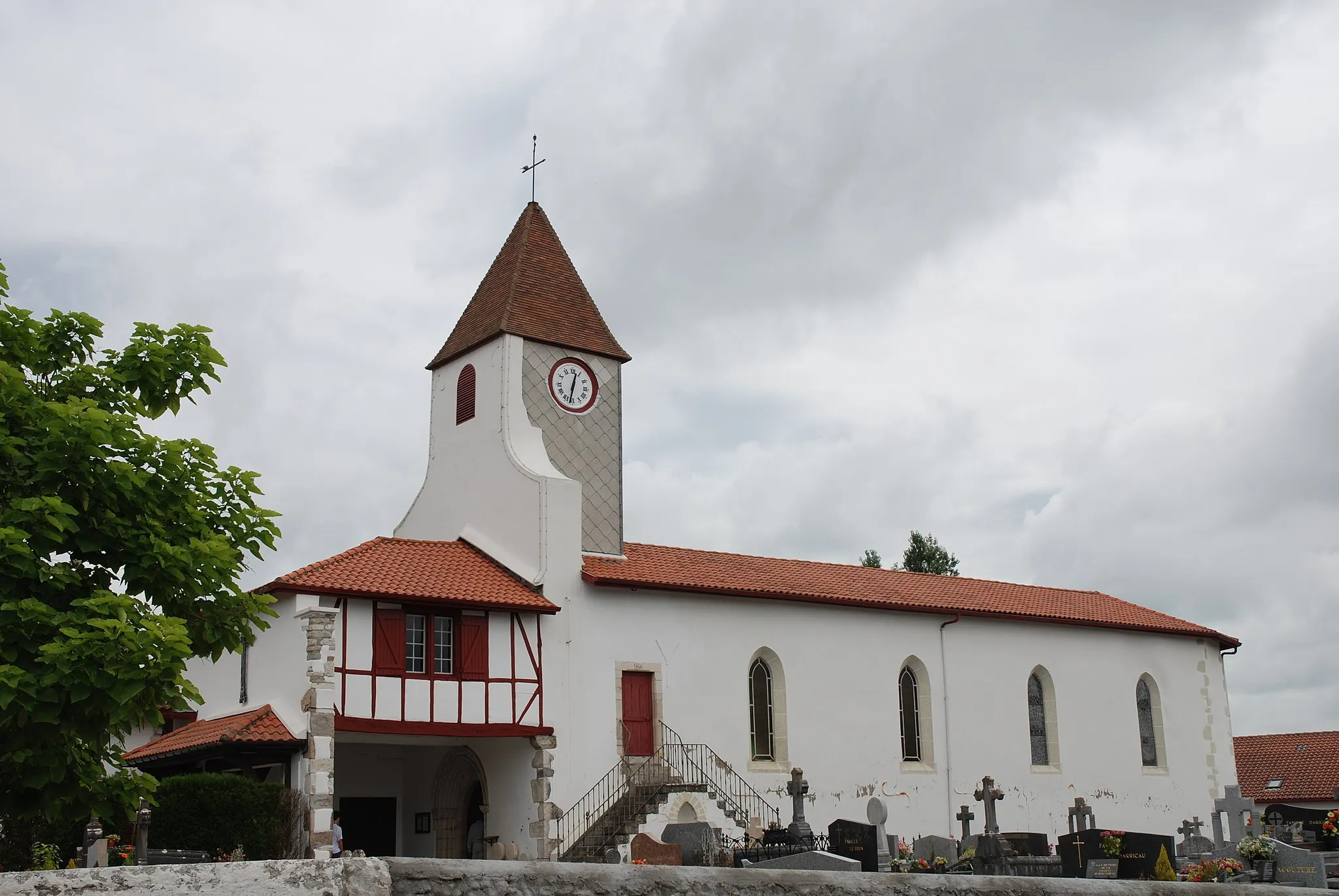 Photo showing: Urcuit, l'église Saint-Etienne