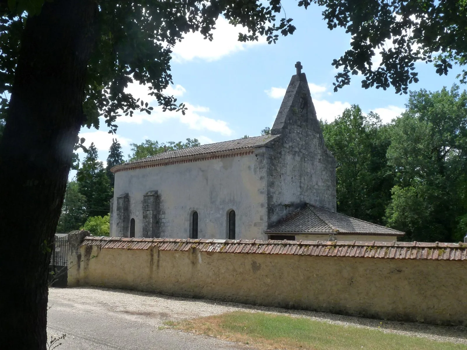 Photo showing: église de Caubeyres, Lot-et-Garonne, France