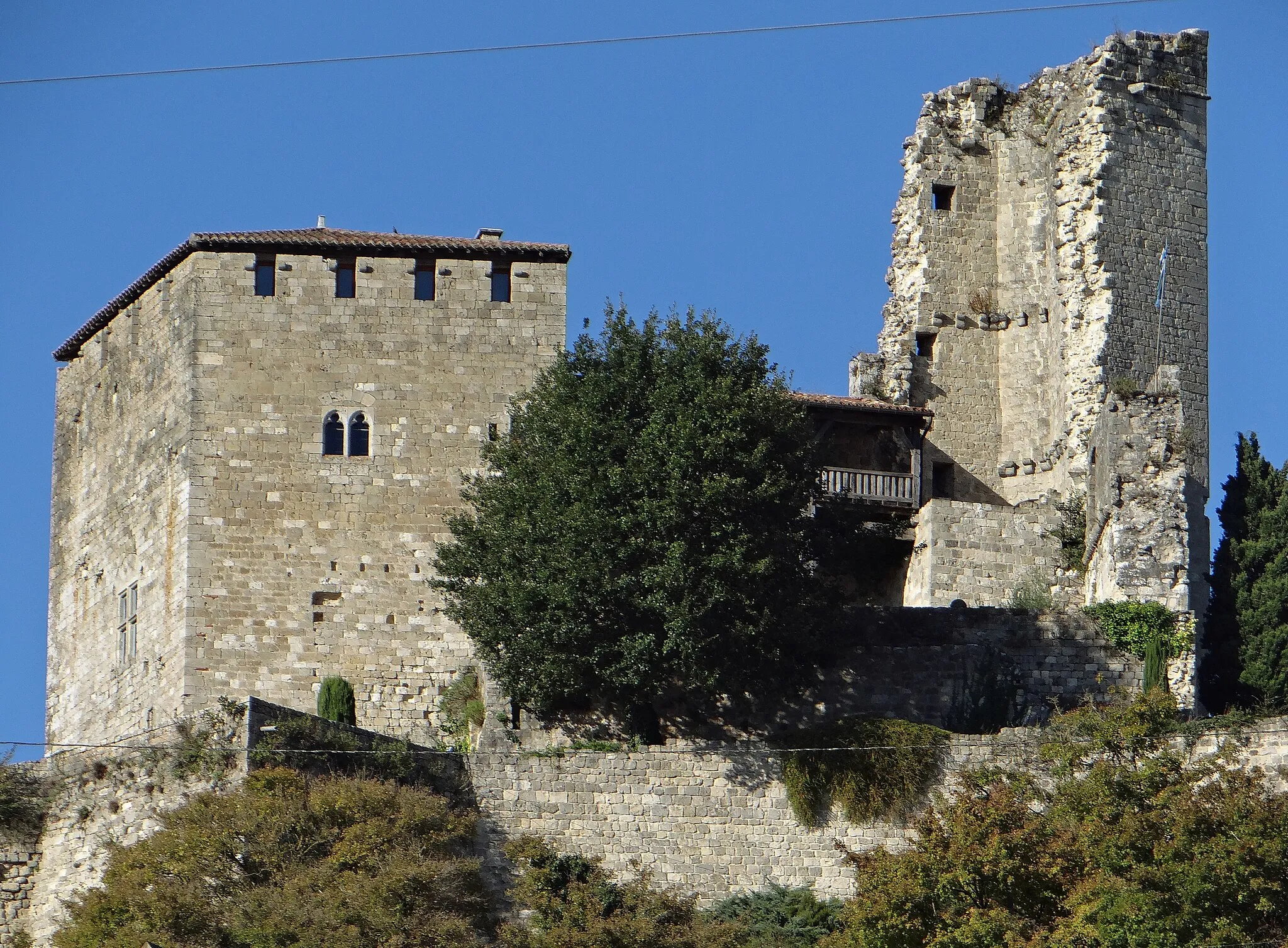 Photo showing: Château de Madaillan