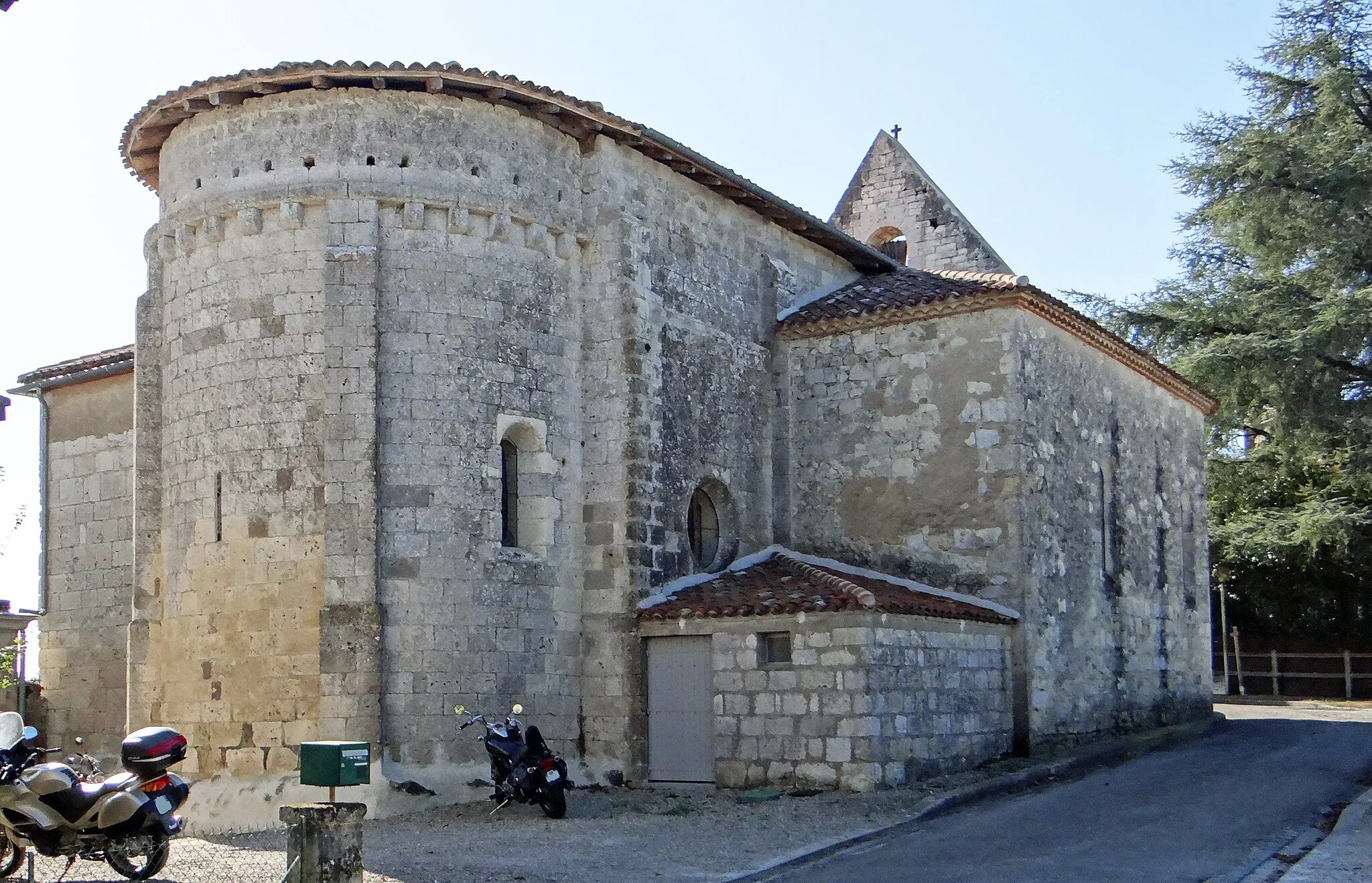 Photo showing: Foulayronnes - Église Saint-Jean-Baptiste de Monbran - Chevet