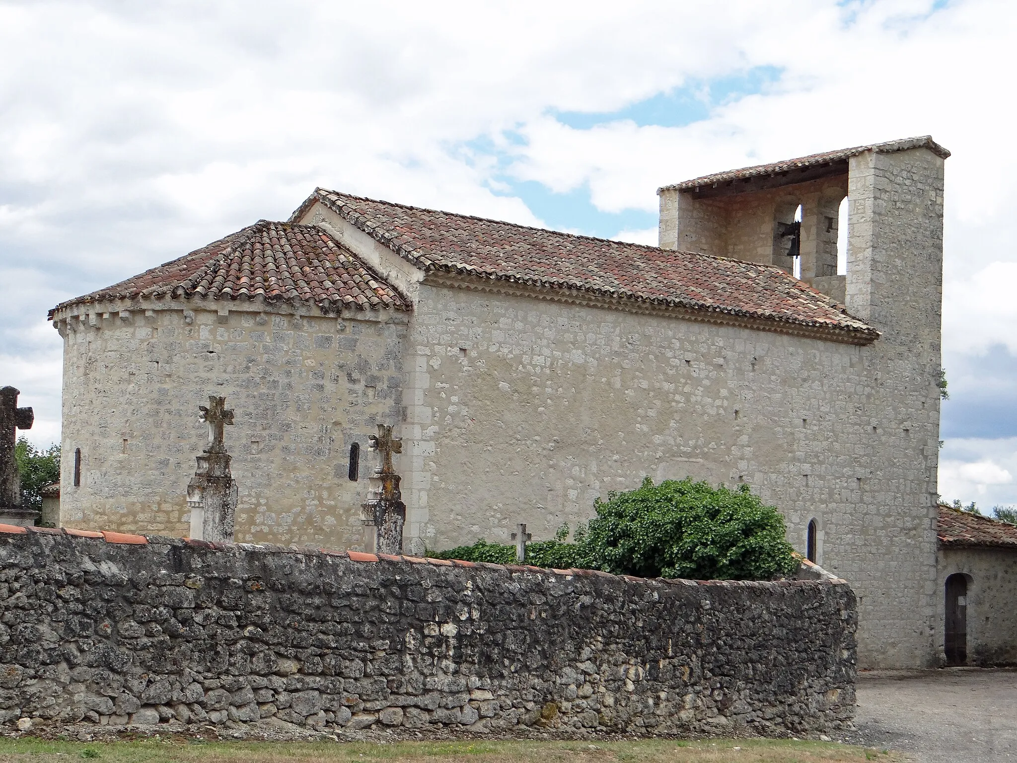 Photo showing: Massels - Église Sainte-Quitterie