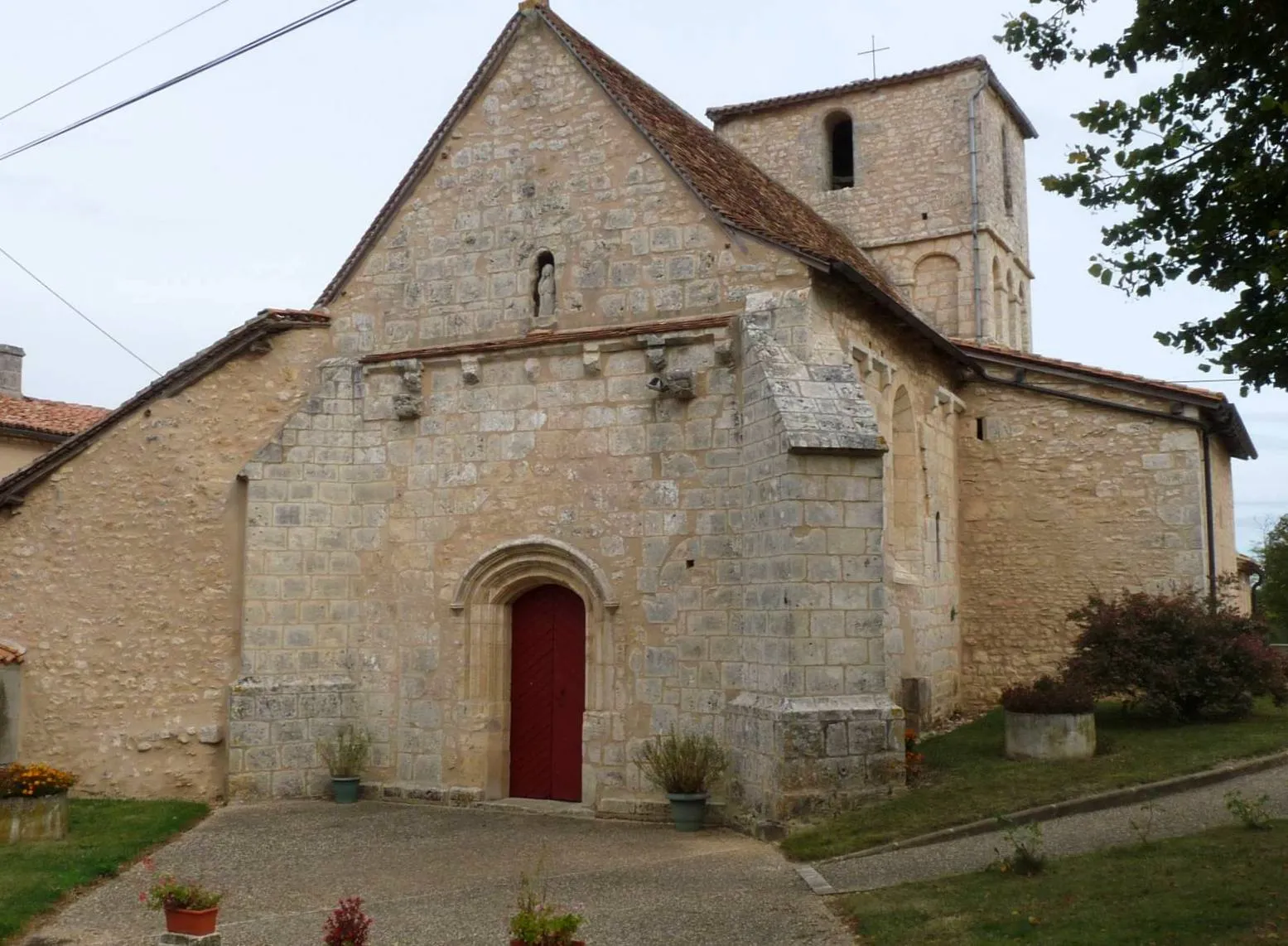 Photo showing: église de Hautefaye, Dordogne, France