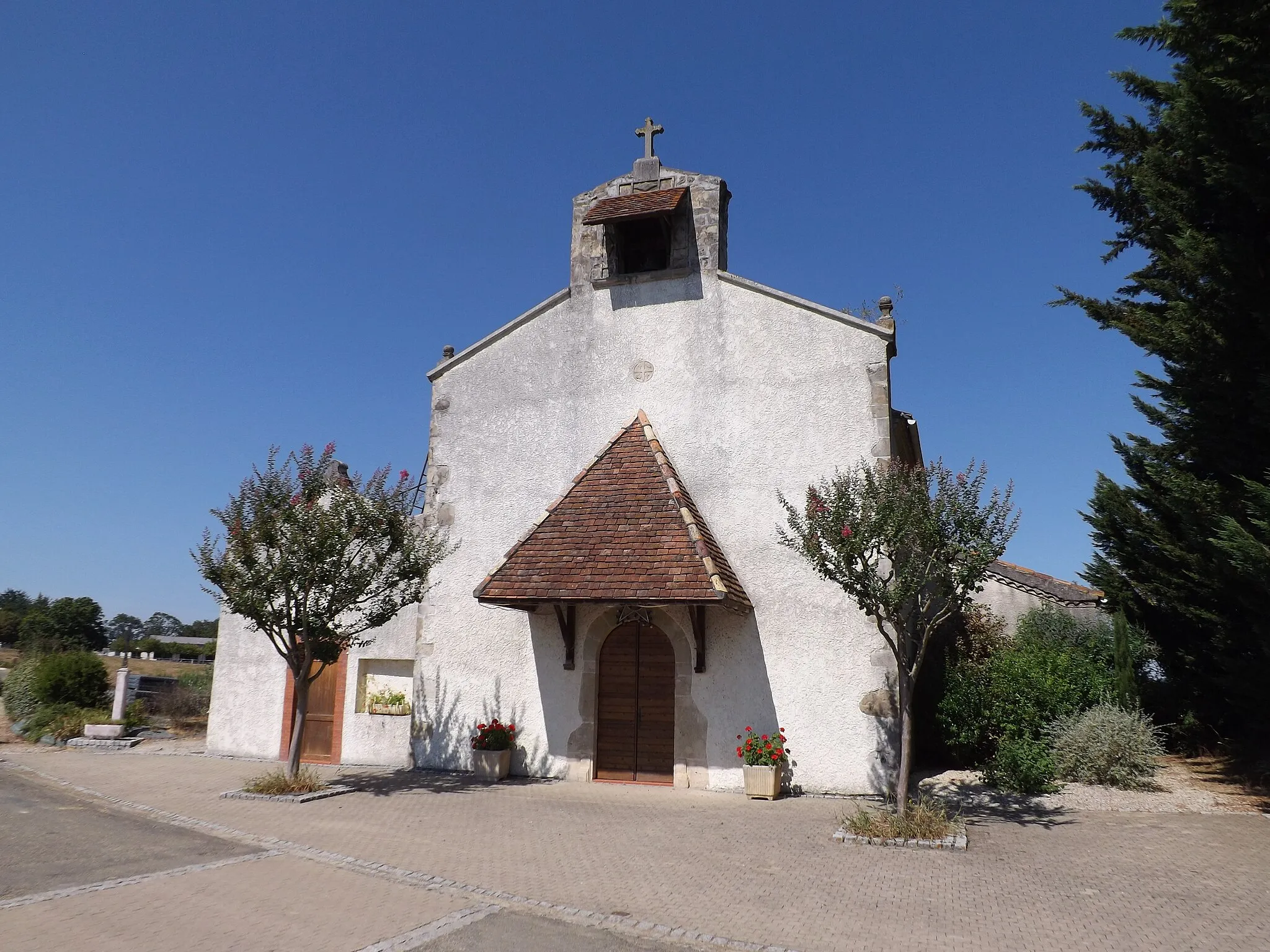 Photo showing: Glèisa de sent Simon e sent Jude de Pujòu Casalet, Tursan, Gasconha