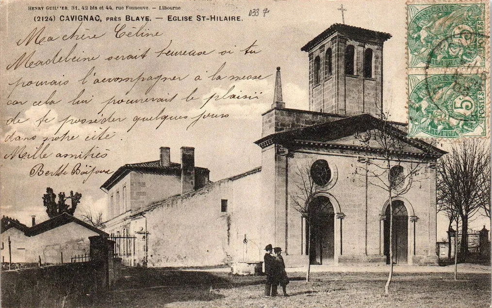 Photo showing: Cavignac – église