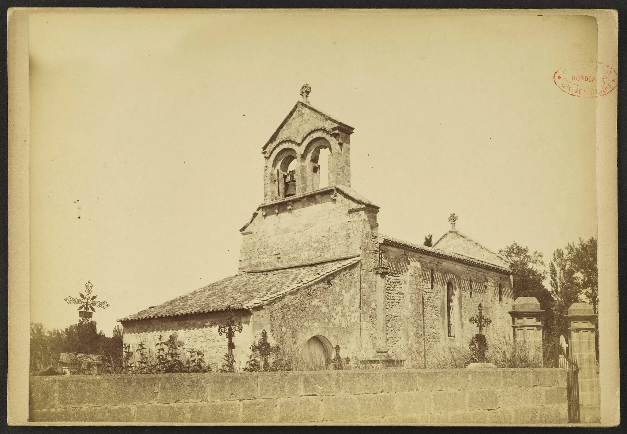 Photo showing: Eglise Saint-Genès de Virsac; Vue extérieure