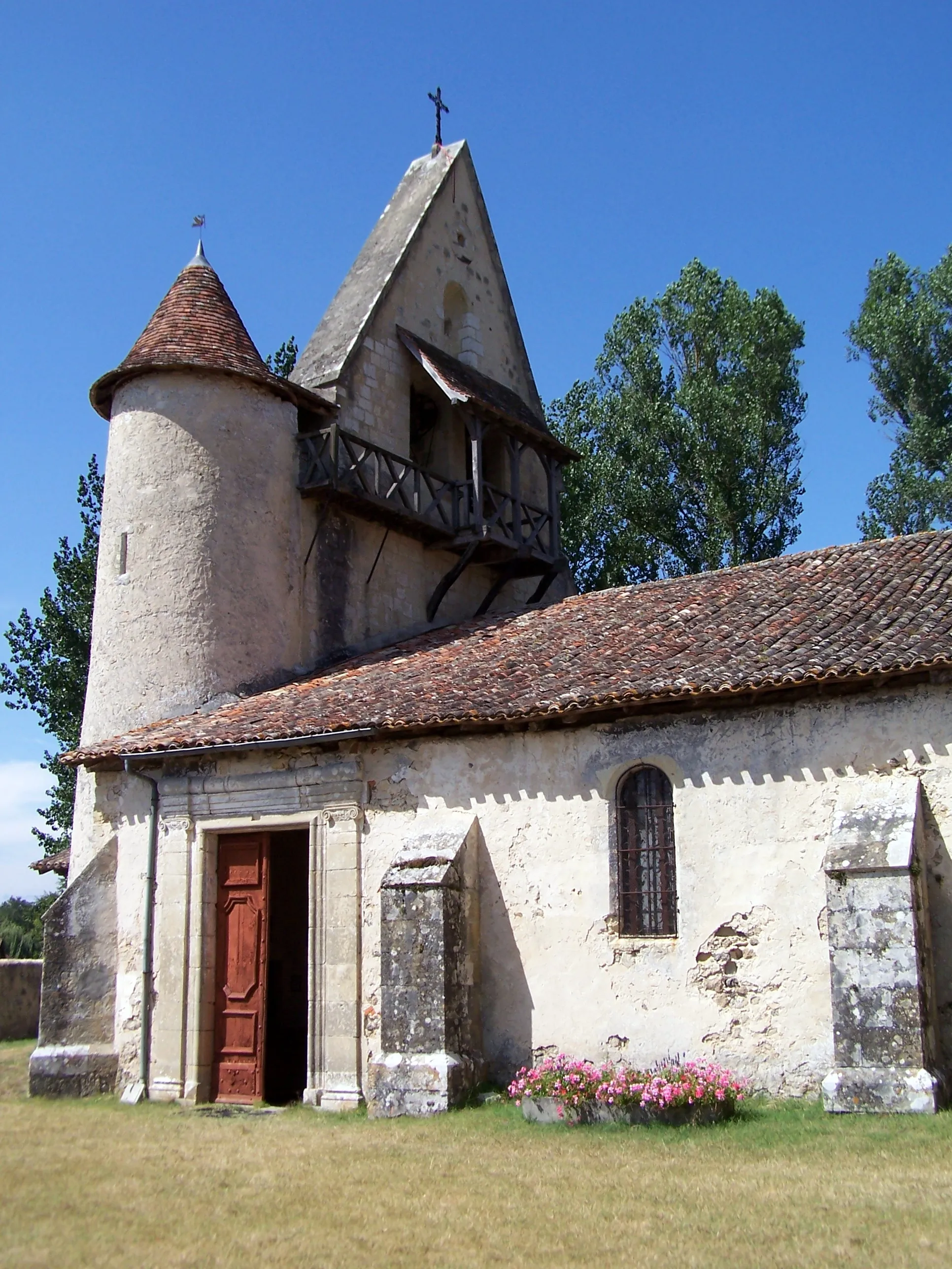 Photo showing: Church Saint-Antoine of Goualade (Gironde, France)