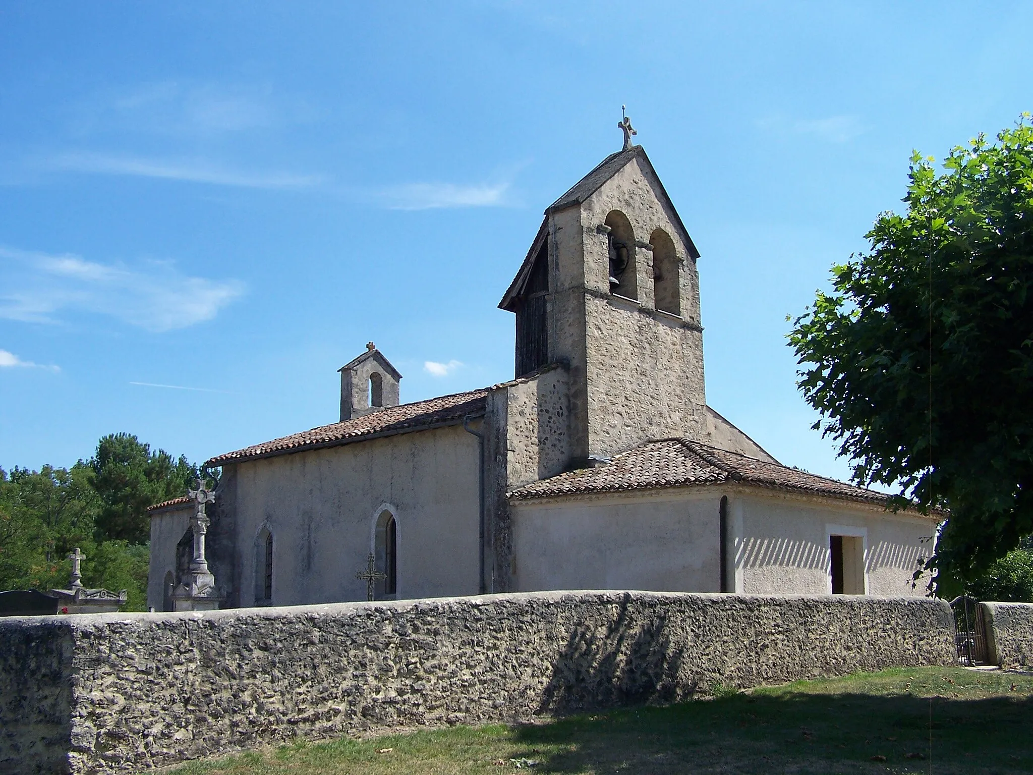 Photo showing: Church of Origne (Gironde, France)