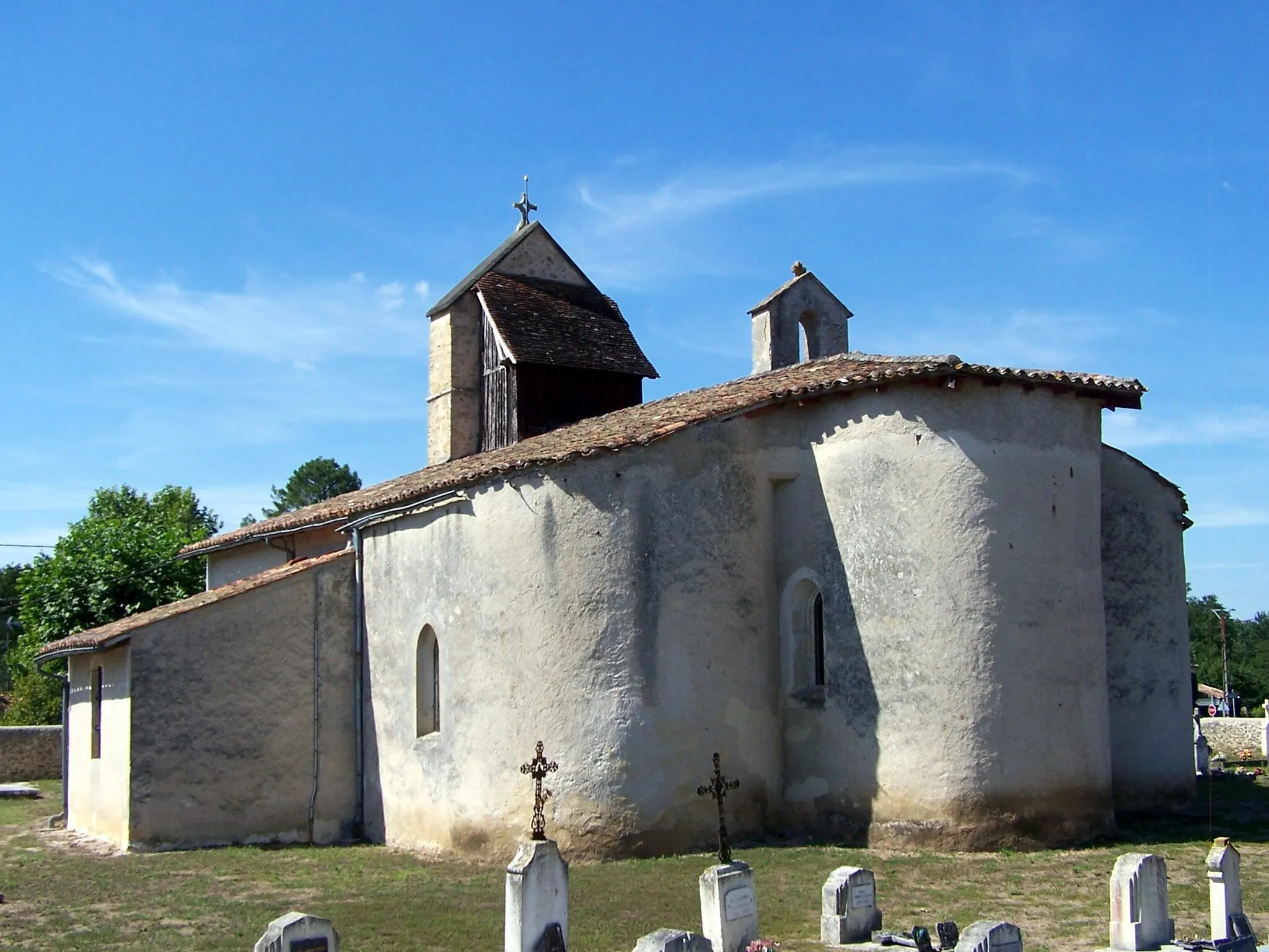 Photo showing: Church of Origne (Gironde, France)