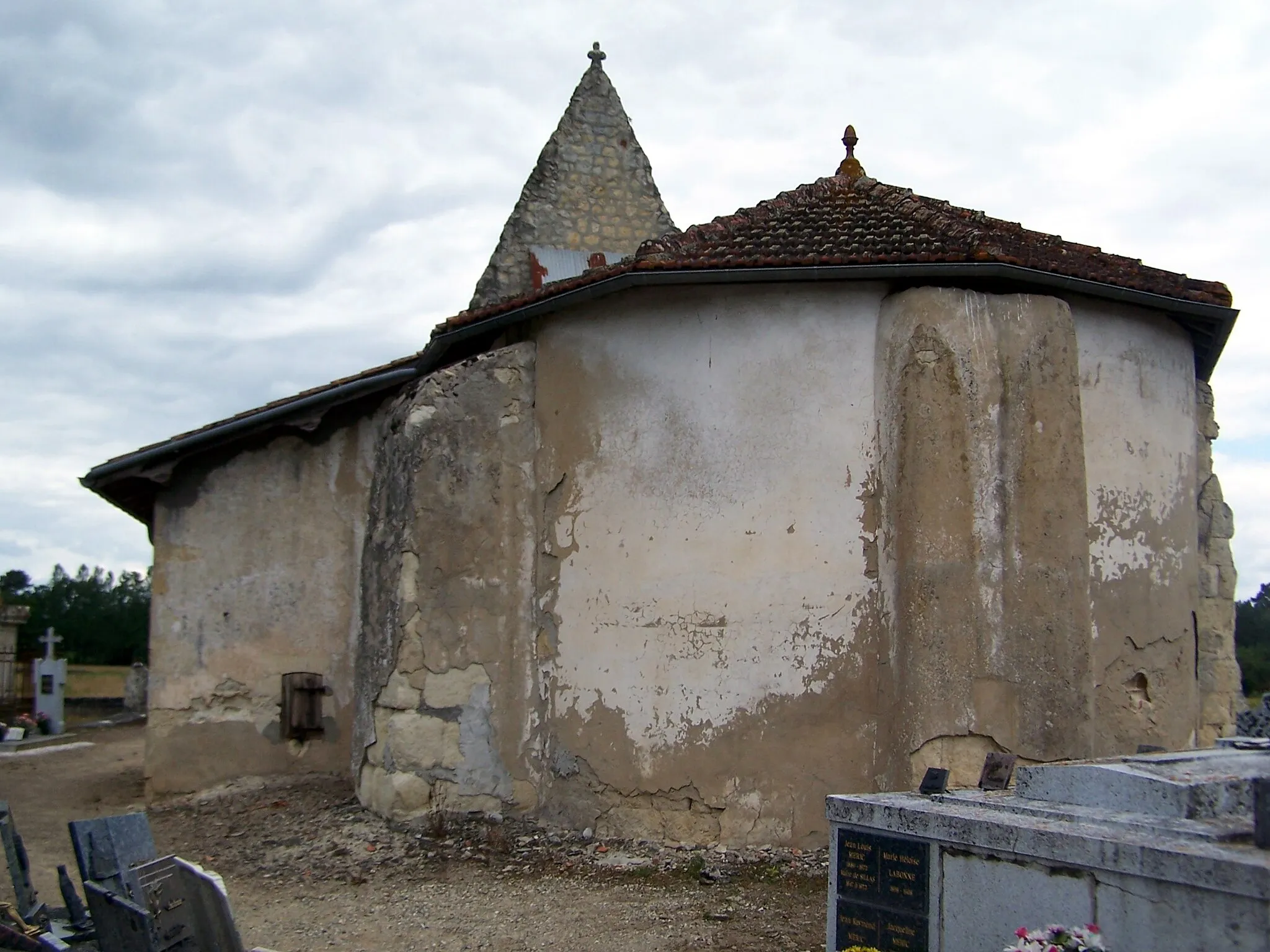 Photo showing: Church Notre-Dame of Sillas (Gironde, France)