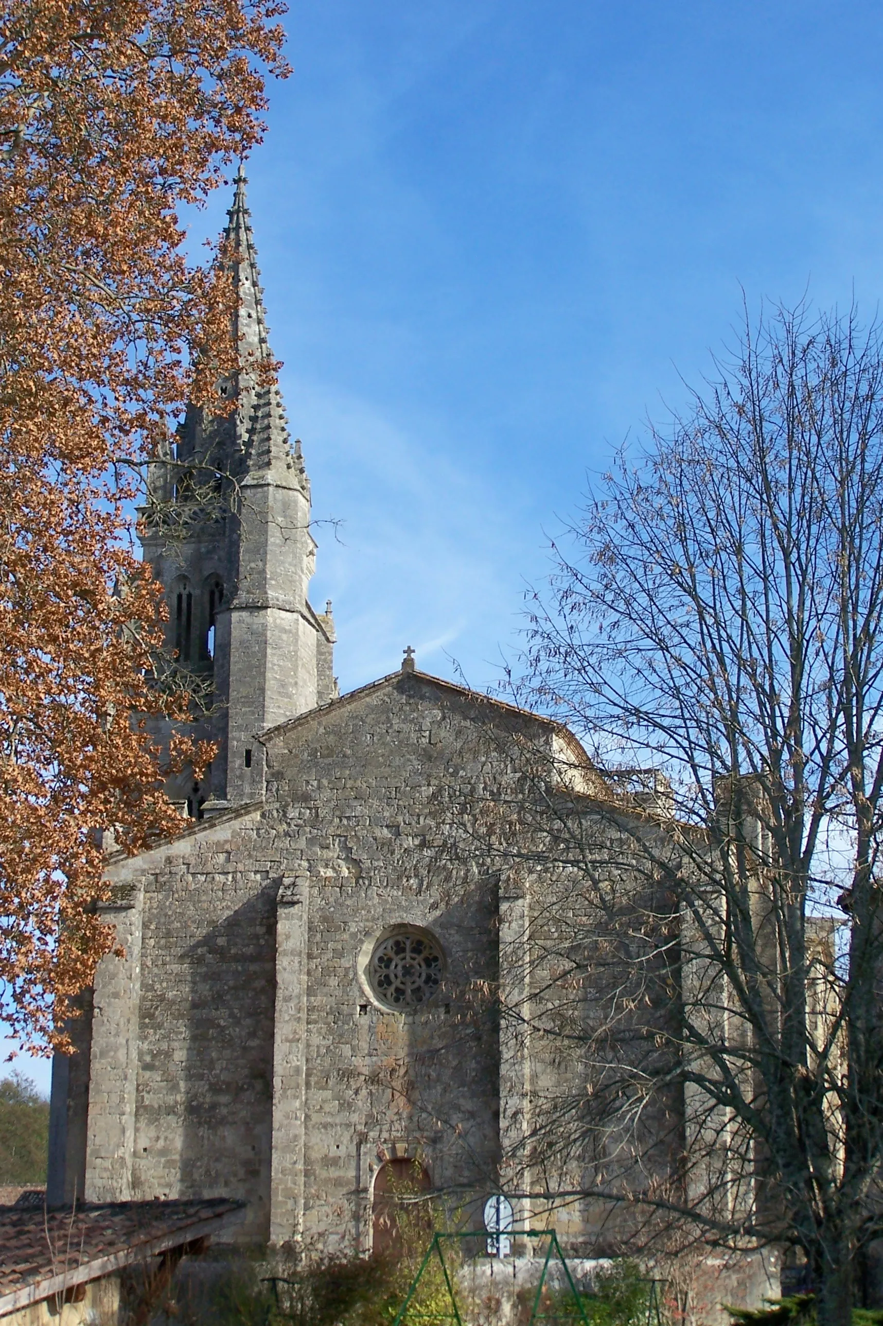 Photo showing: Collegiale Our Lady of Uzeste (Gironde, France)