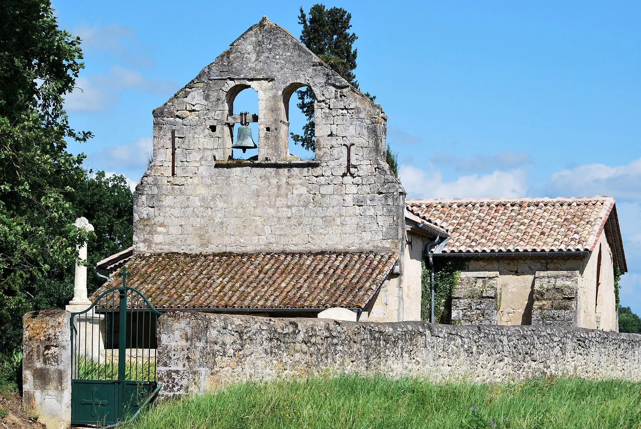 Photo showing: Église Saint-Laurent de Bossugan