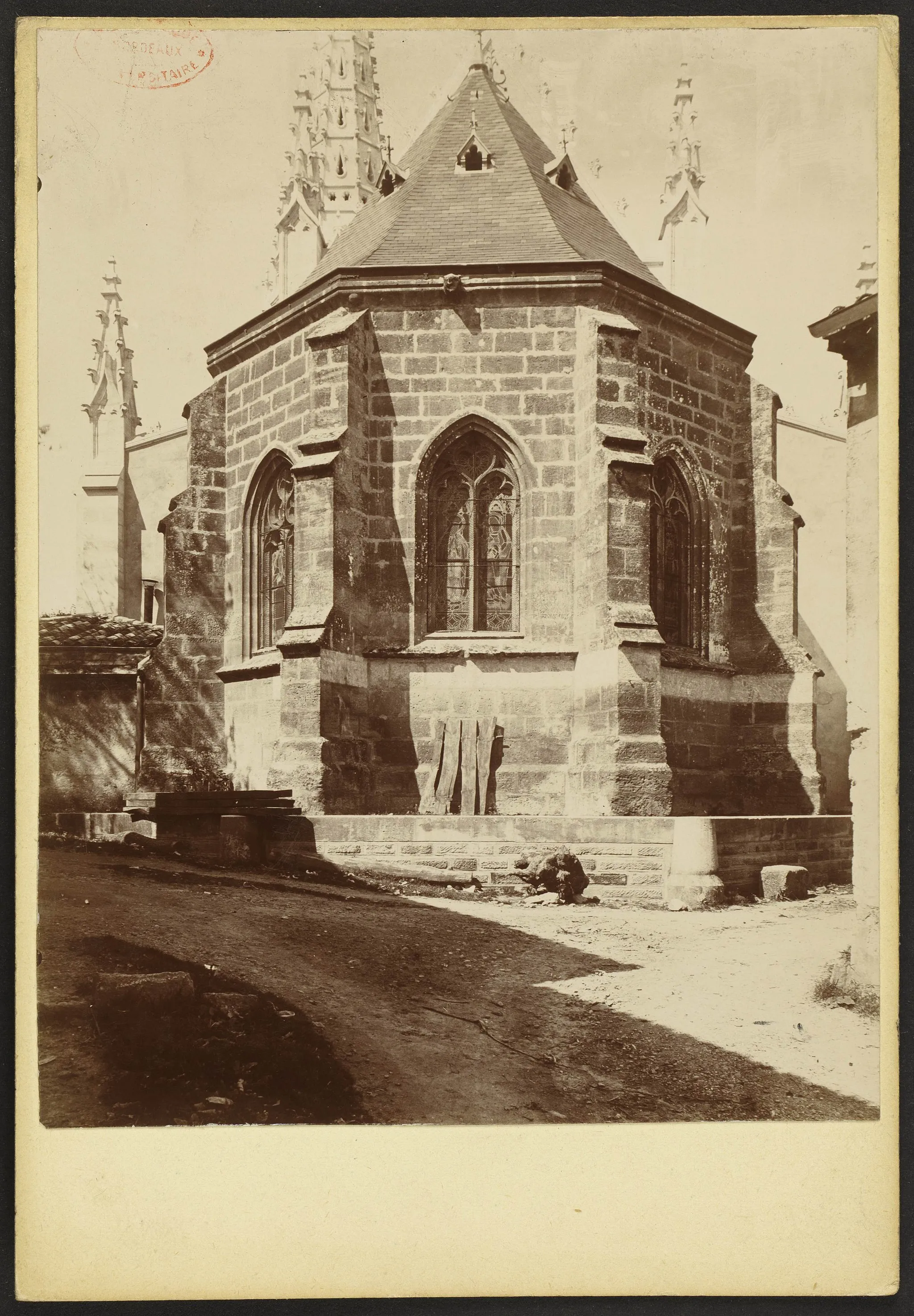 Photo showing: Église Saint-Vincent de Podensac; Chevet