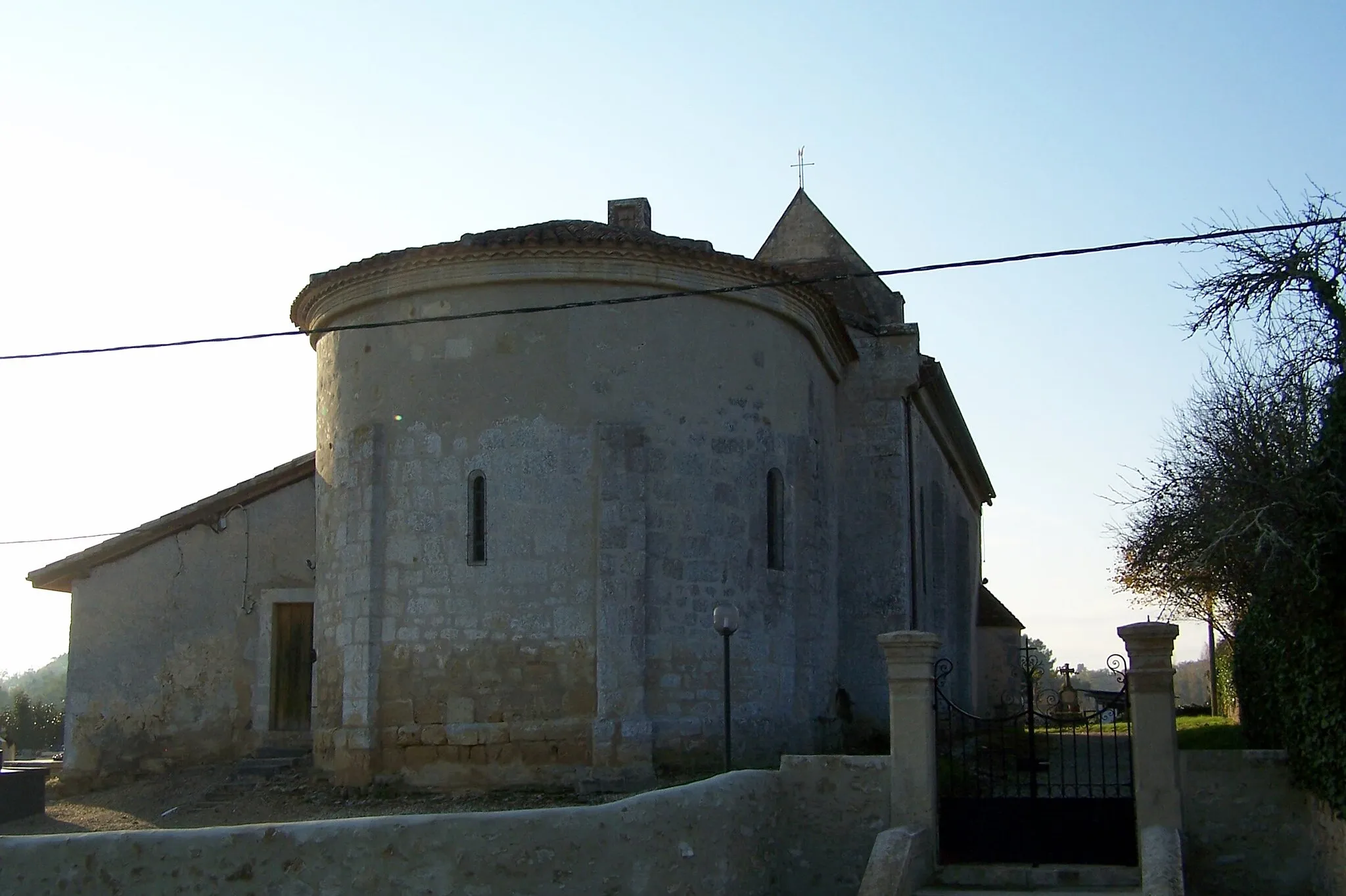 Photo showing: Church of Cazats (Gironde, France)